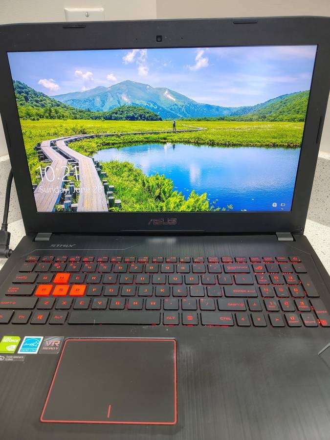 Asus ROG Strix GL502V 15.6″ Gaming Laptop | Core i7 | GTX Graphics | Clean Reset