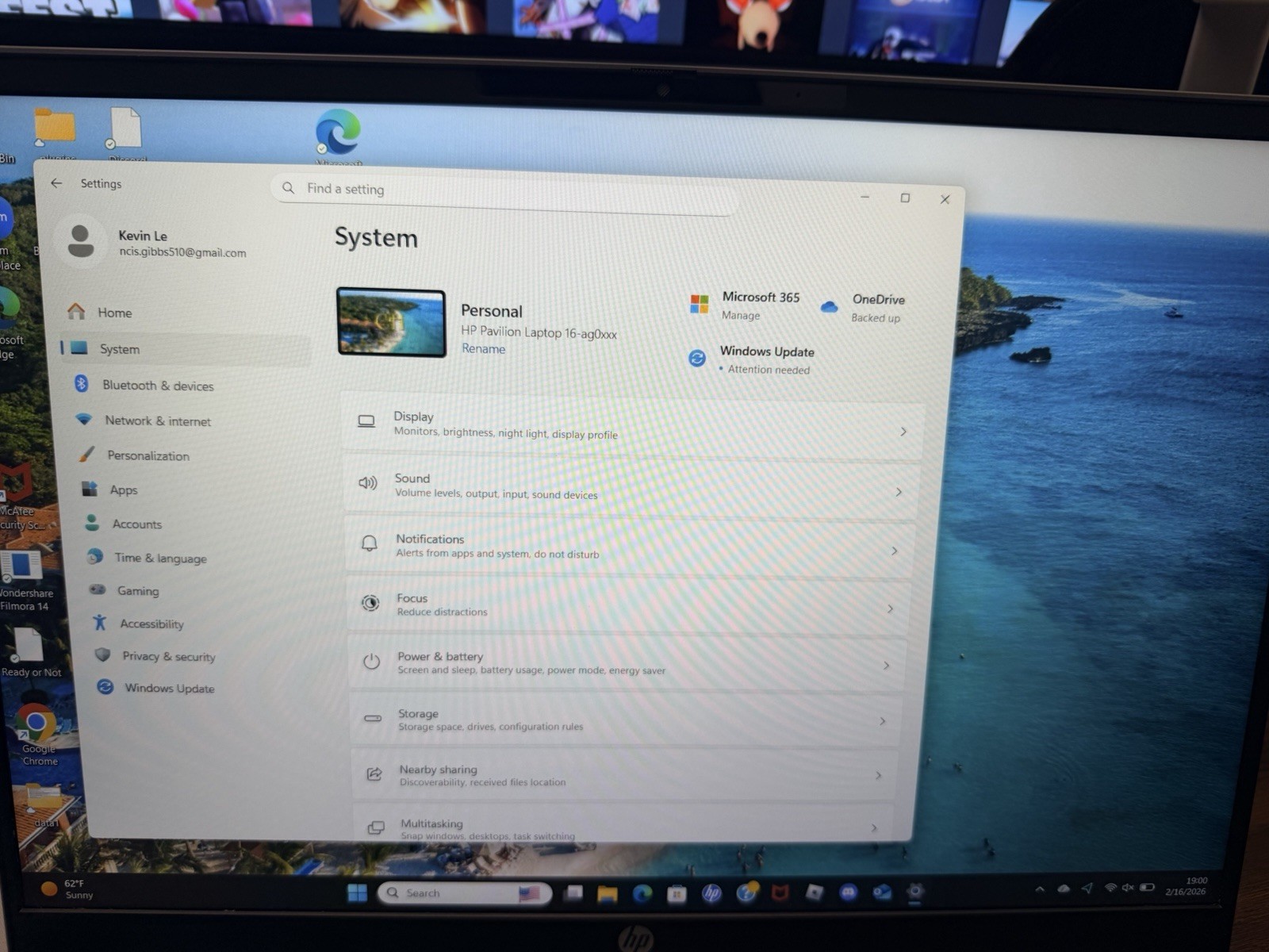 HP Pavilion 15-cs3067st 15.6″ (1TB HDD, Intel Core i7-1065G7, 3.9GHz, 8GB…