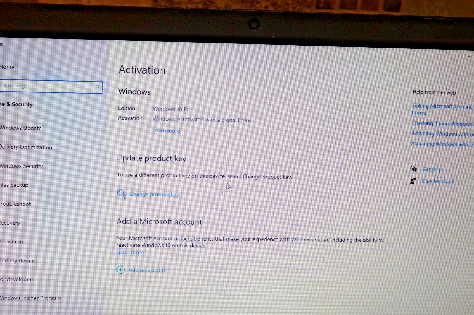 Latest 22H2 Version Windows 10PRO Toshiba C855D AMD E1 1.40GHZ 4GB RAM 320GB HDD
