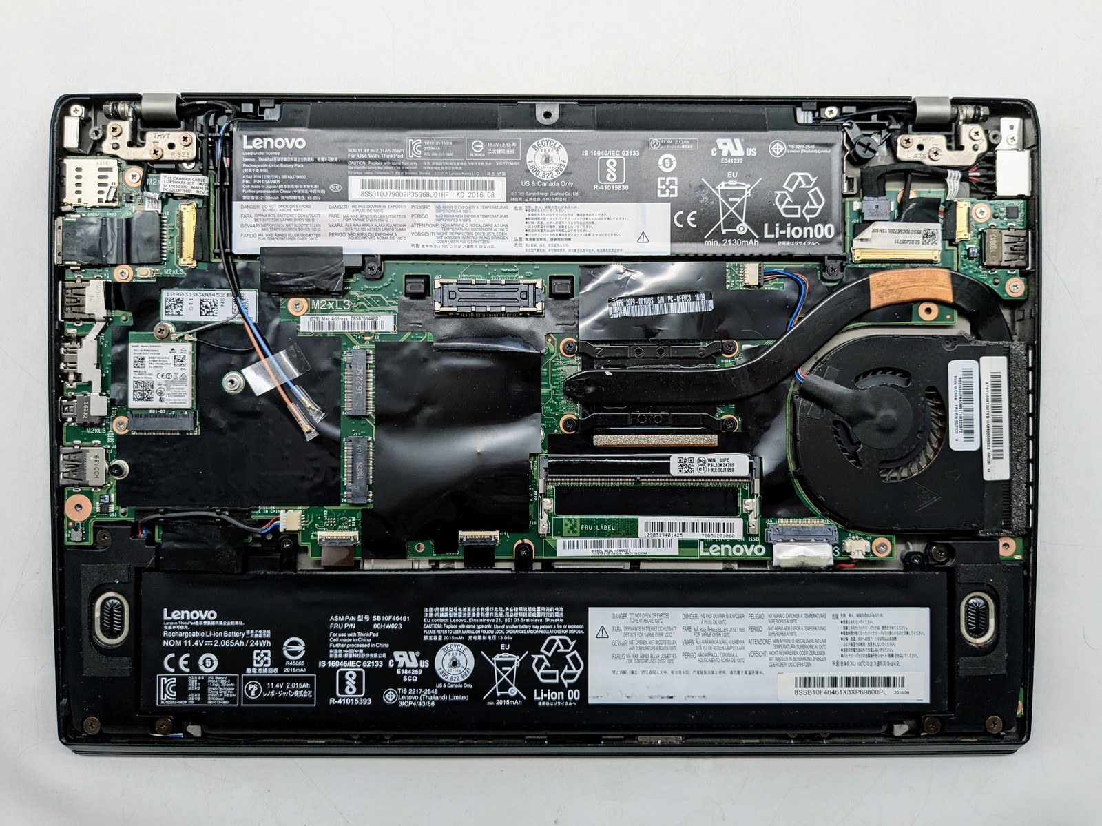 Lenovo T460s 15″ I3-5005U PROCESSOR 4GB Webcam Motherboard Palmrest *READ*