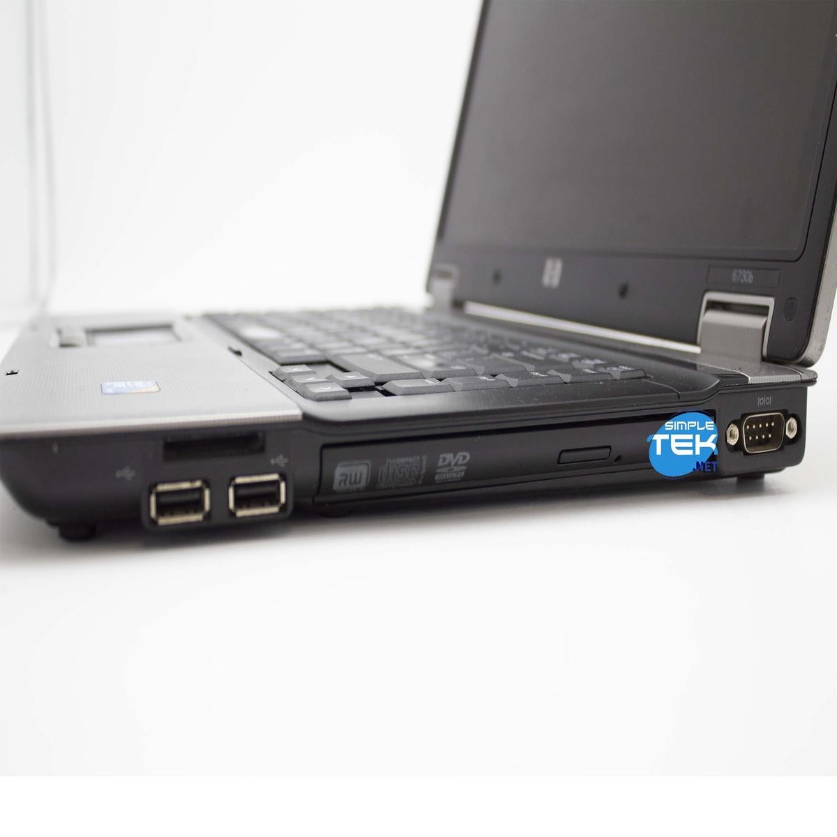 Hp 6730B 15″ 2GB 960GB SSD DVD-RW CD Writer RS232 Serial COM Firewire