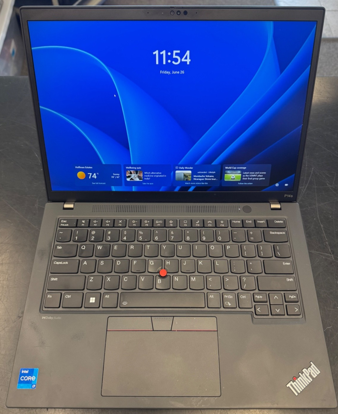 Lenovo ThinkPad P14s Gen 4 Black FHD+ 2.2 GHz i7-1360P 32GB 1TB SSD RTX A500