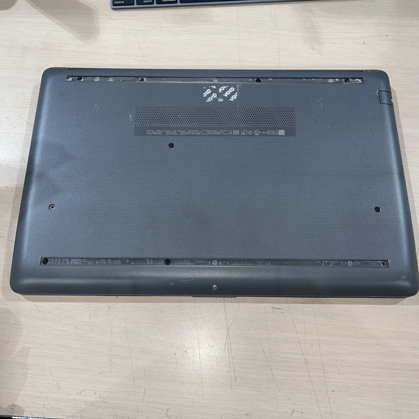 Hp 255 G7 Notebook AMD A4-9125 Radeon 4GB RAM NO HD