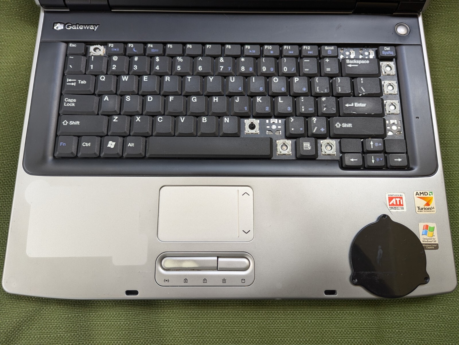 Gateway MX6442 AMD Turion 64 ML34 1.80 GHz 1 GB Ram 55.8 Gig HDD
