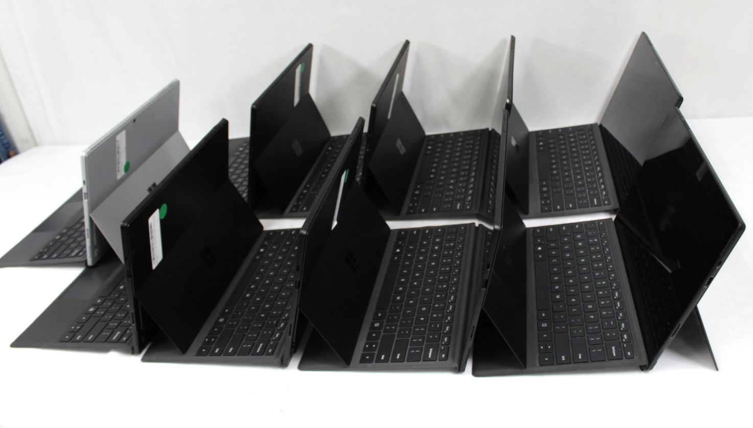 Lot of 9 Microsoft Surface Pro 7 1866 Mix i5 i7 16GB 512GB SSD w/keyboard No OS