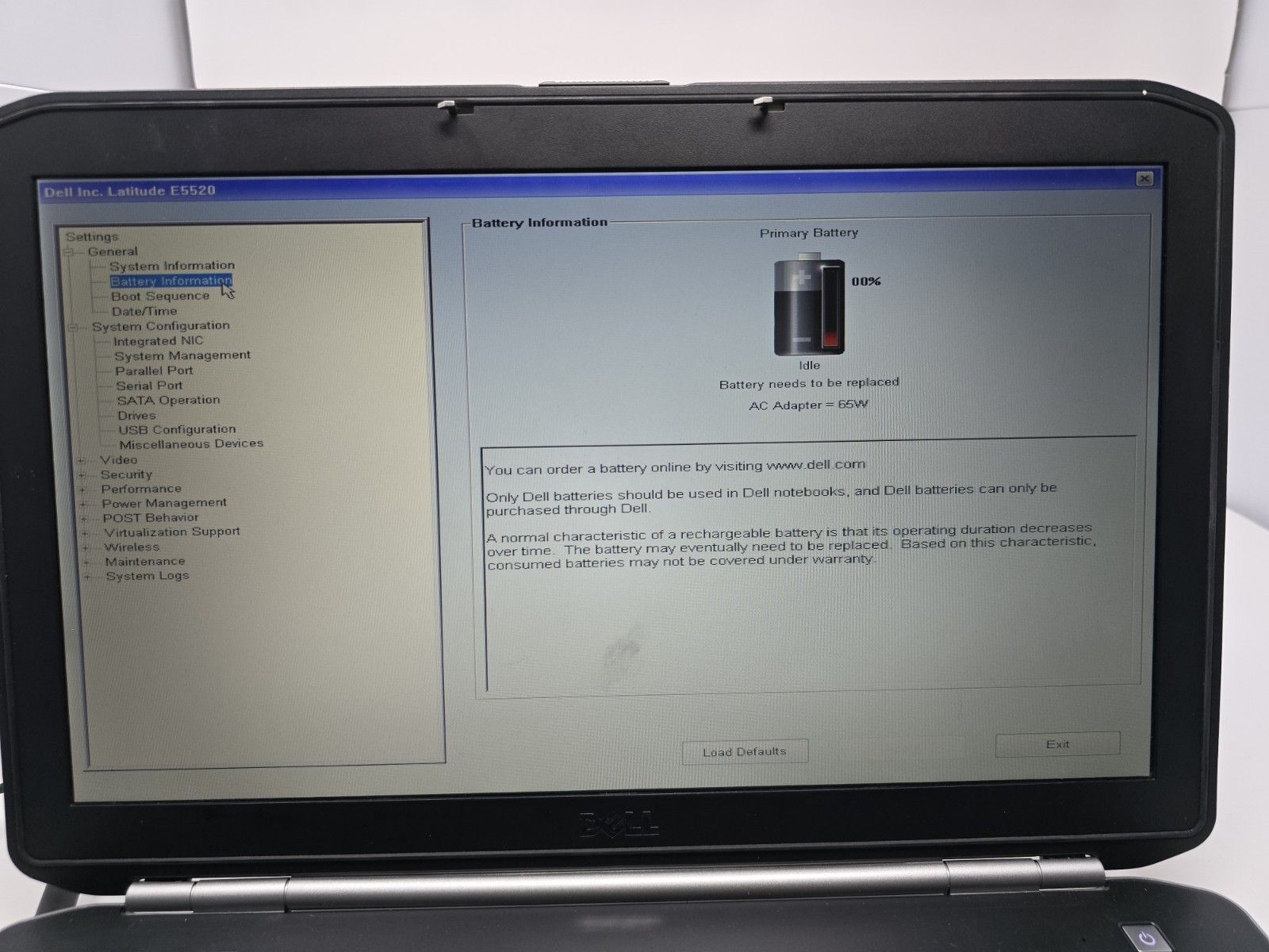 Dell Latitude E5520 Laptop Intel Core i5-2520M @2.50GHz 4GB RAM NO HDD OS #60