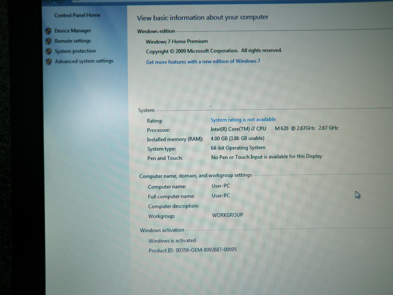 Dell Latitude E6410 Intel Core i7 M620 @ 2.67GHz 4GB 320GB DVD-RW Laptop