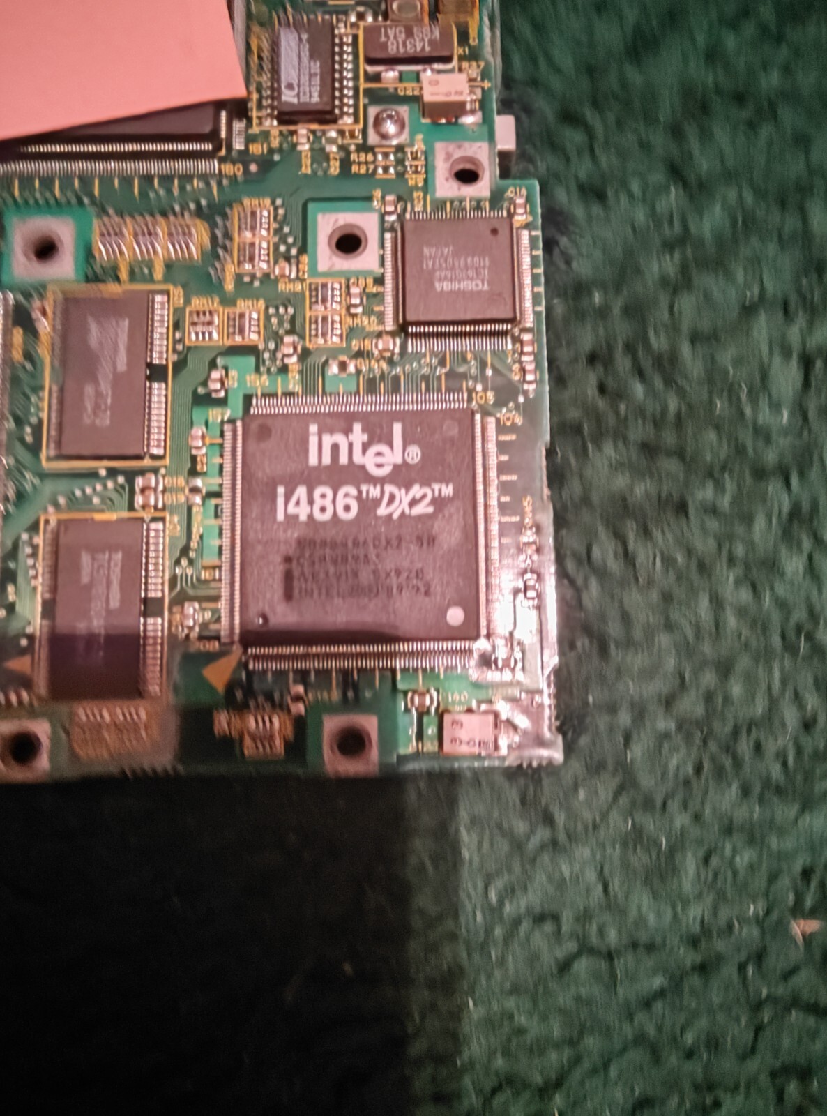 Vintage Toshiba Satellite T2105CS i486dx2 50mhz Laptop Motherboard