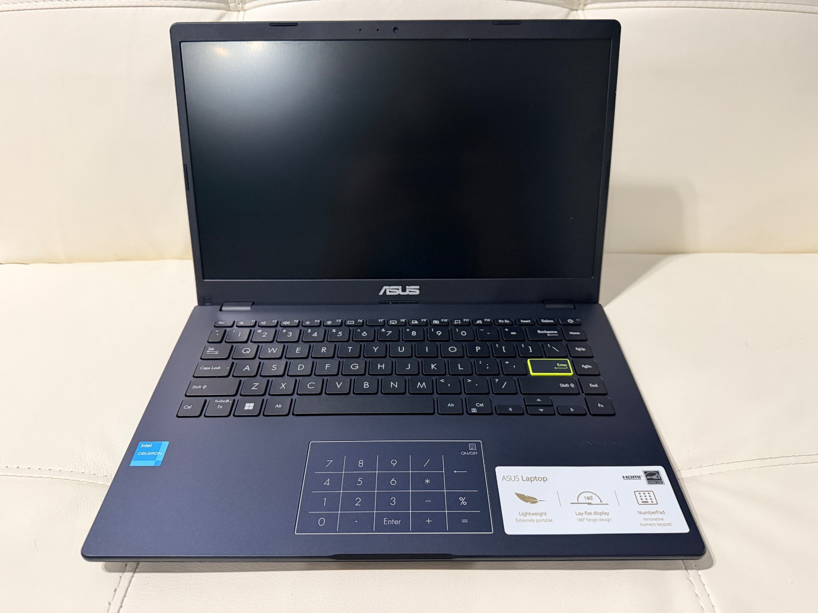 ASUS Vivobook Laptop 14″ FHD Intel N4500 4GB DDR4 128G EMMC + Wireless Mouse