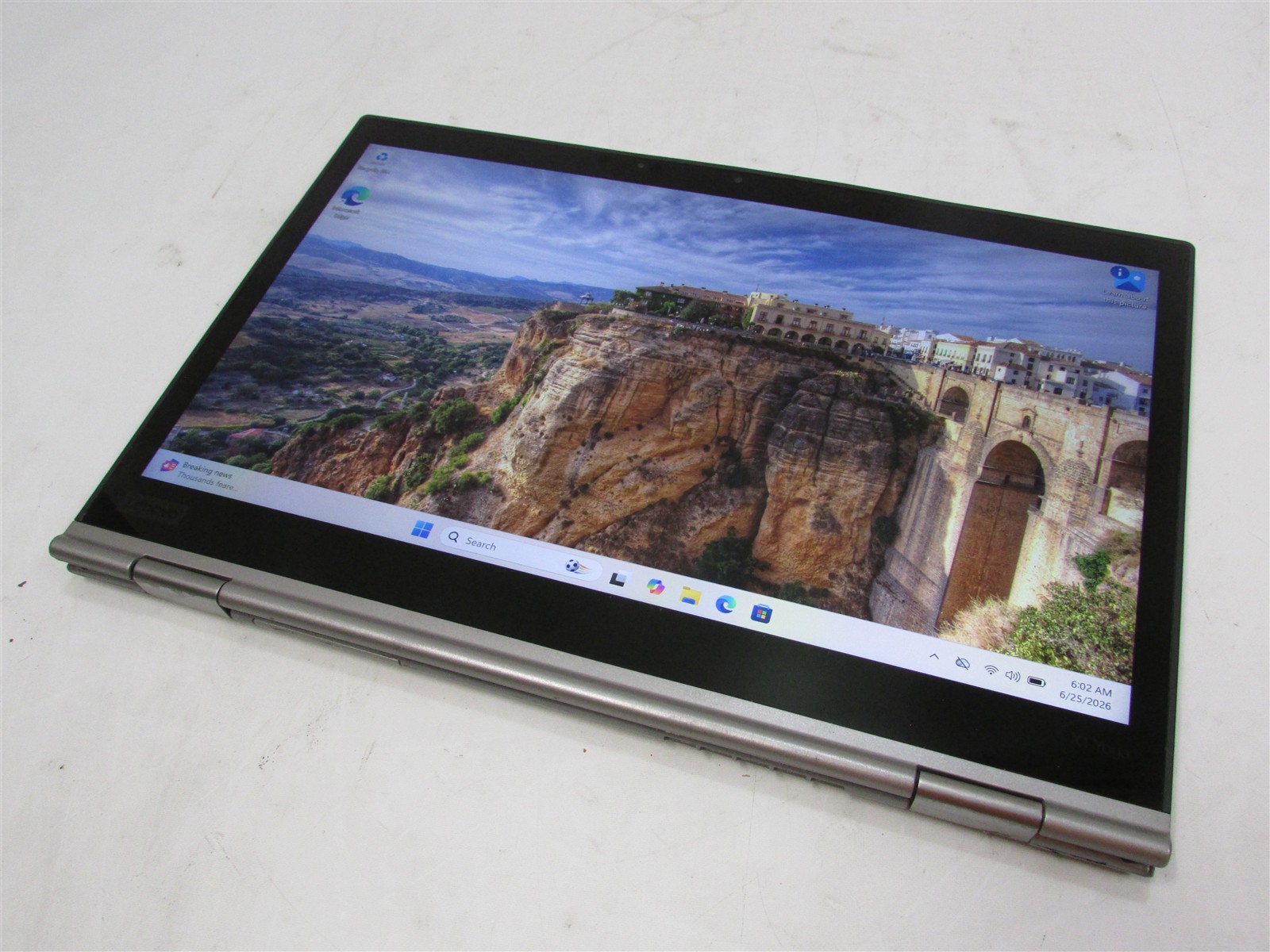 Lenovo Thinkpad X1 Yoga i7-8650U 1.9GHz 16GB RAM 256GB NVME 14″ W11 Pro COSM DMG