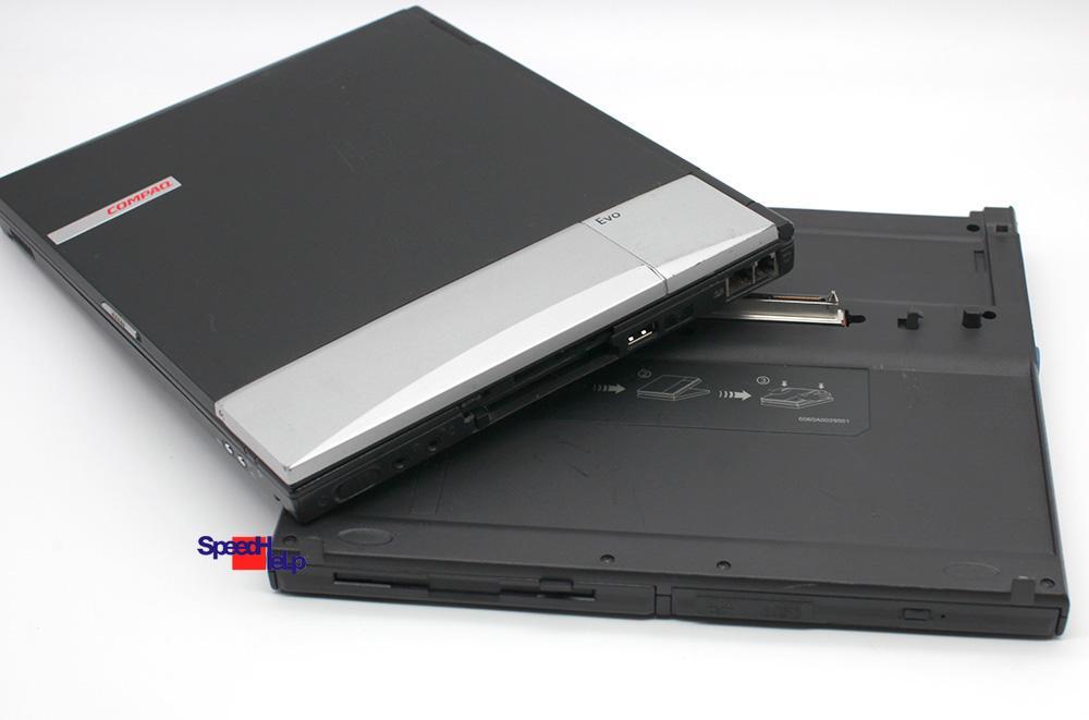 Netbook Notebook Compaq Evo N400C Docking Station Laptop Windows 98 384MB 20GB