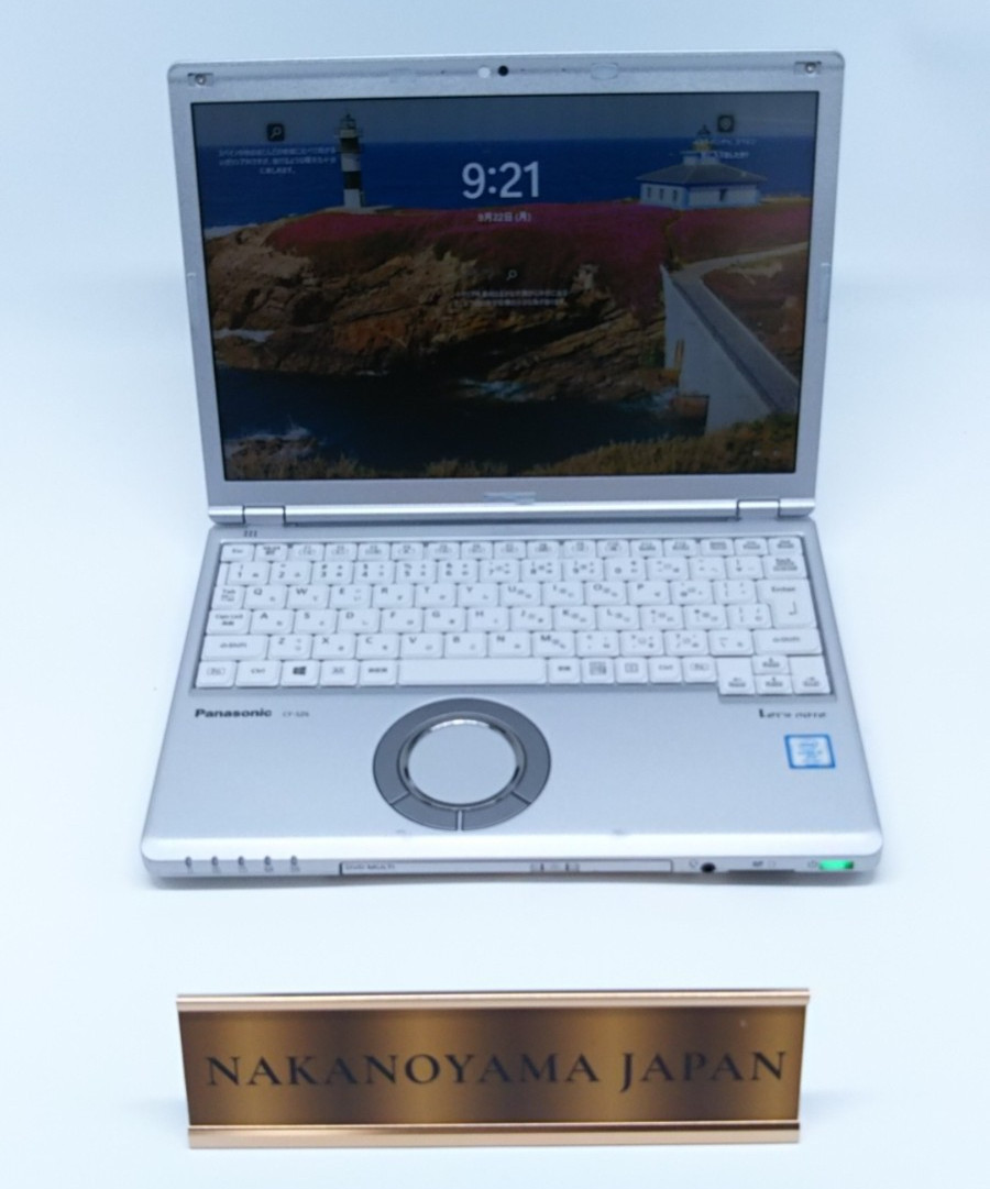 Panasonic Let’s Note CF-SV9 i5-10310U 16GB 512GB SSD 12.1 Wi-Fi DVD USED JP w/AC