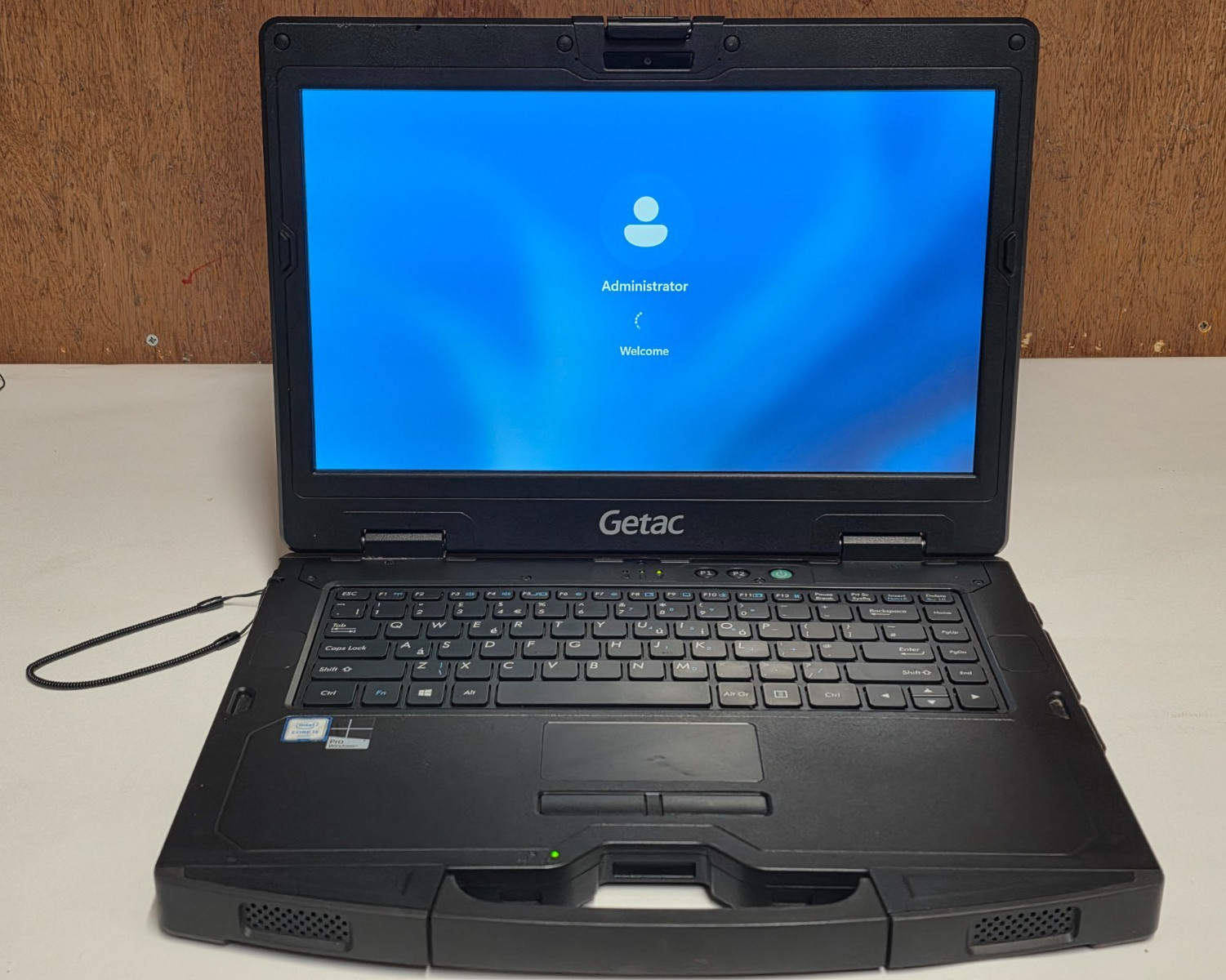 GETAC S410 G2 RUGGED LAPTOP 14″ TOUCH i5-6200U 16GB HDMI GPS Rs232 2 X BATTERIES