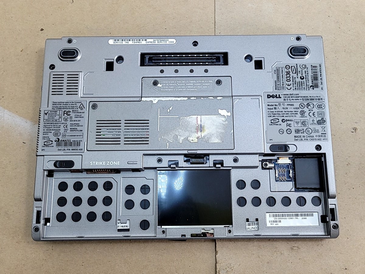 Dell Latitude D430 PP09S Laptop INTEL U1400 2GB SEE NOTES