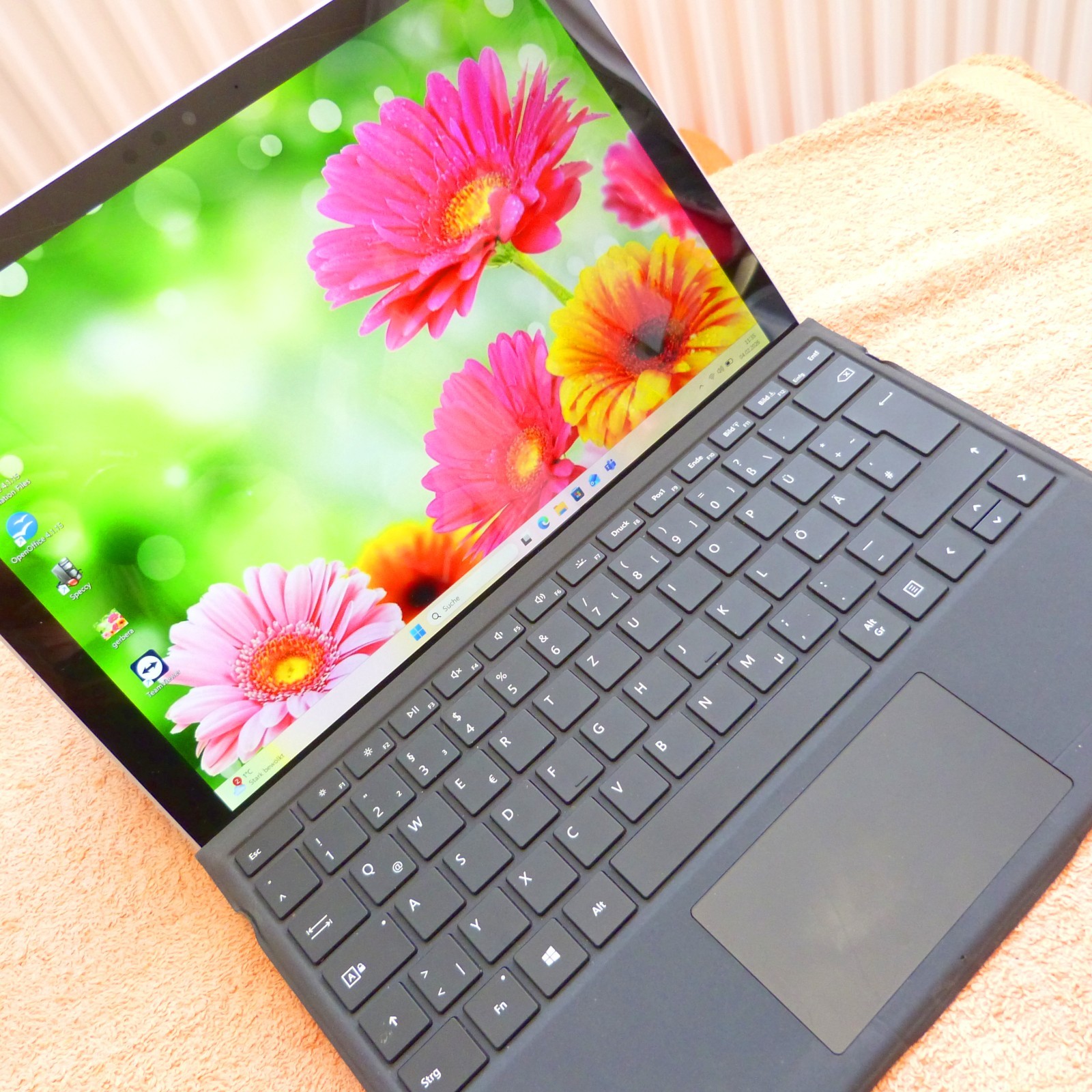 XXL LOT MS Surface Pro 5 128GB SSD Convertible l 12″ 2K TOUCH Windows 11