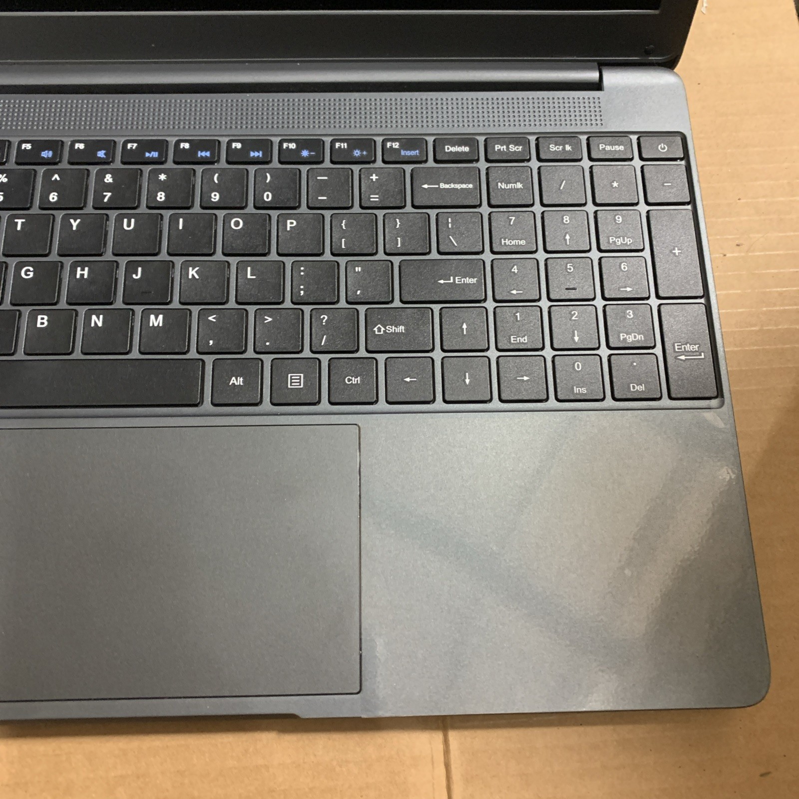 SGIN X15 15.6” Laptop 12GB Intel N5095A Trackpad Laptop – No SSD/No Adapter