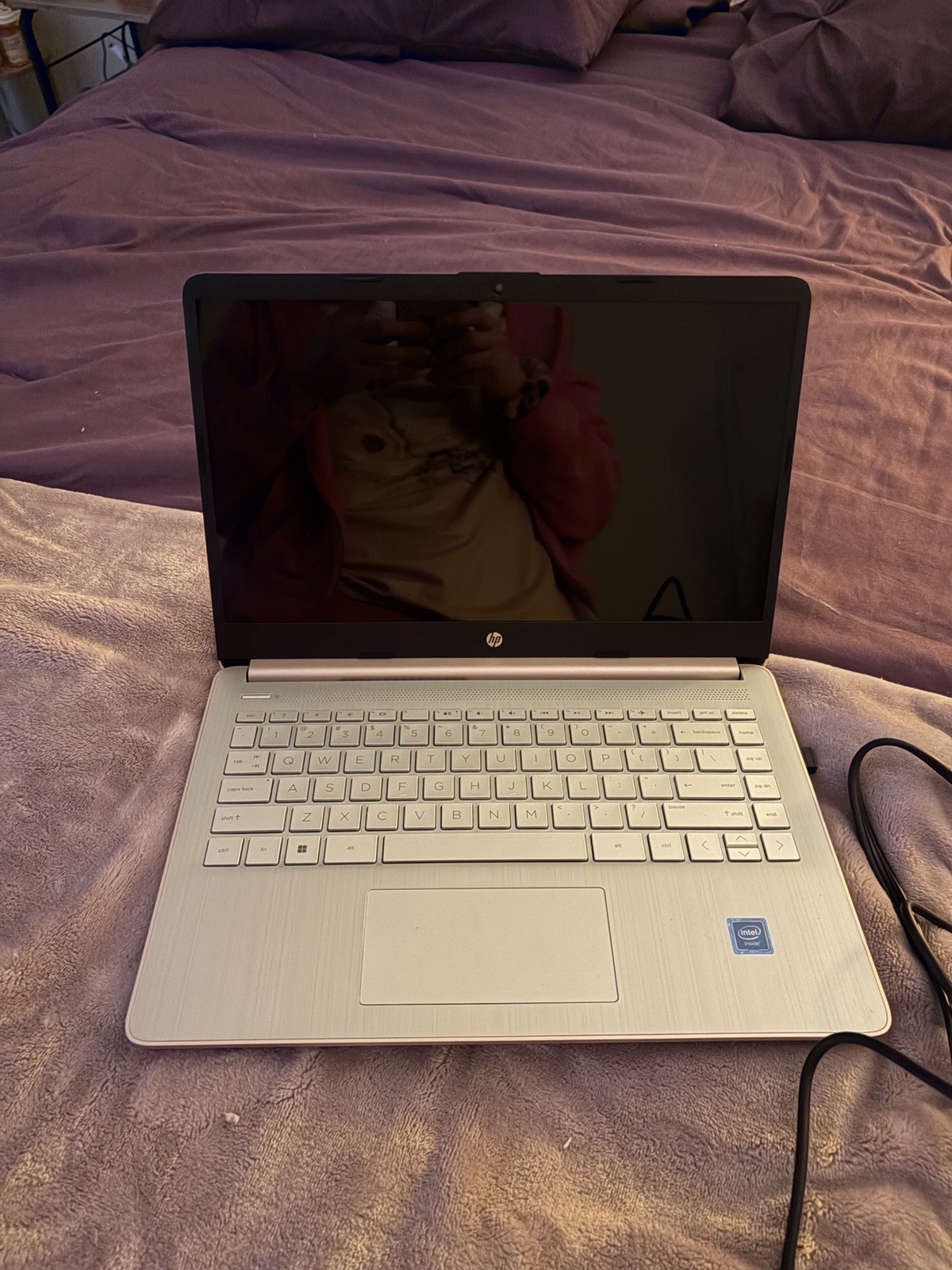 HP 14″ Notebook/Laptop Intel Celeron Silver Windows 11 USB HDMI Webcam Wi-Fi