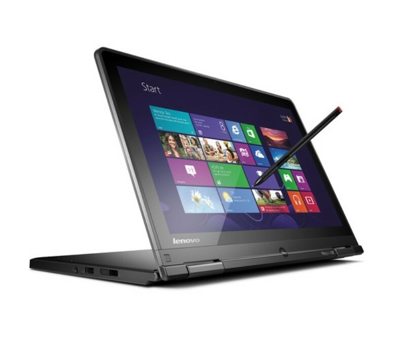 Lenovo 12.5″ ThinkPad Yoga 12 Core i5-5300U 8GB 128GB SSD Multi-Touch Ultrabook