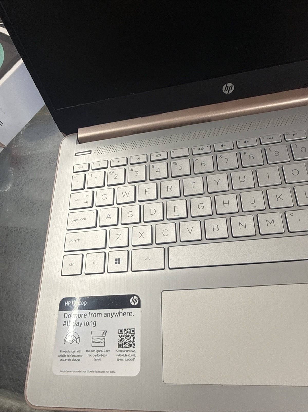 Hp Laptop 64GB Storage Drive 4gb RAM Color Pink Intel n4500