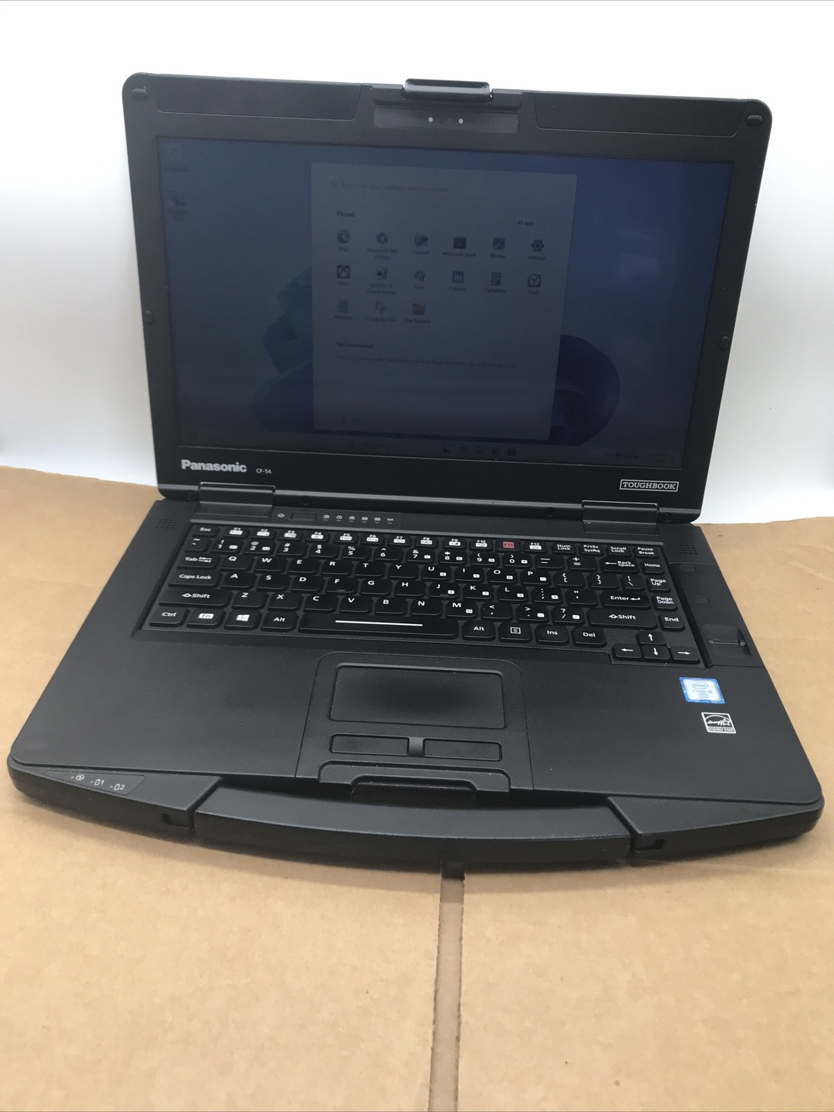 Panasonic Toughbook CF54 Core i5 6300U @2.40GHz 16GB RAM 512GB SSD Win 11 Pro