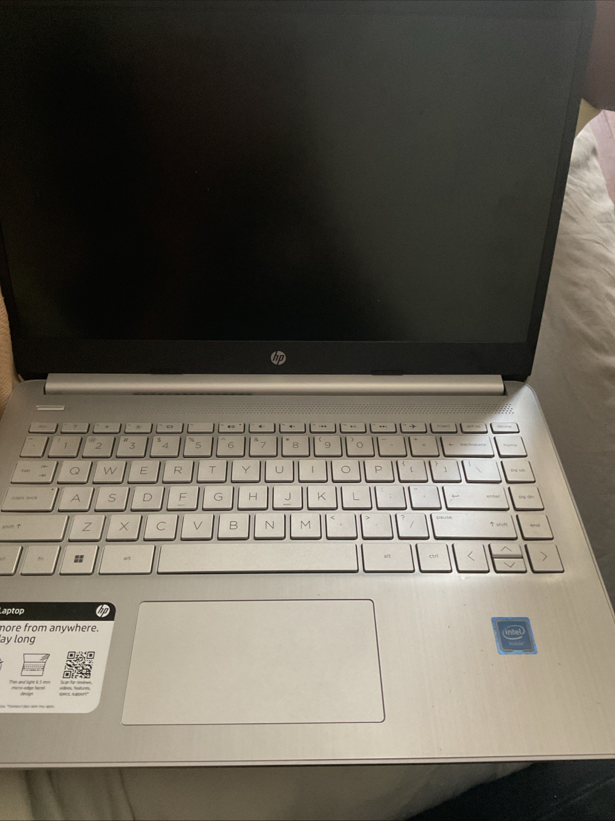 HP – 14″ Laptop – Intel Celeron – 4GB Memory – 128GB eMMC – Natural Silver