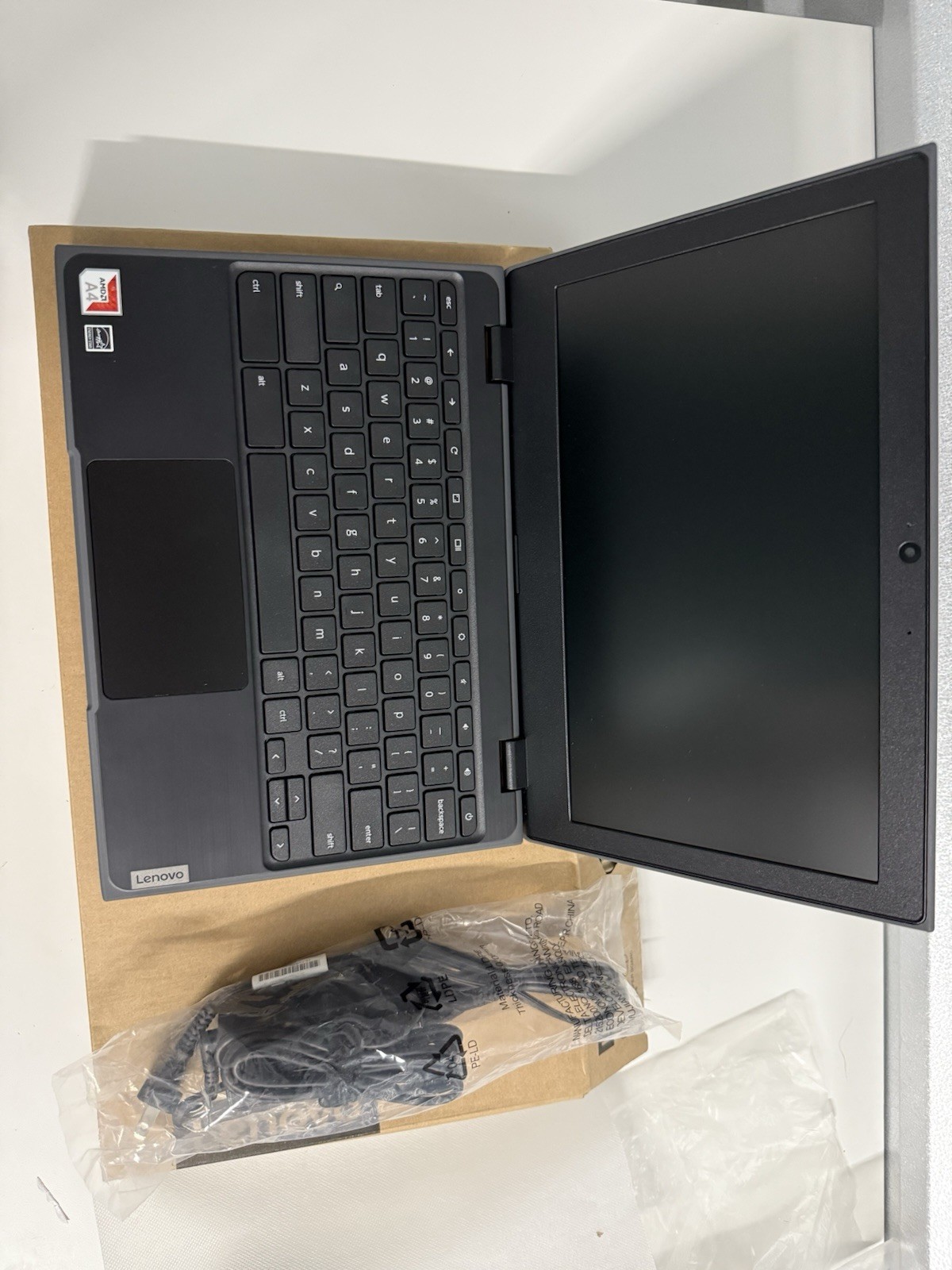 Lenovo 100e Chromebook (2nd Gen) Laptop AMD A4 4Gb 32Gb Bad Battery Read Des..