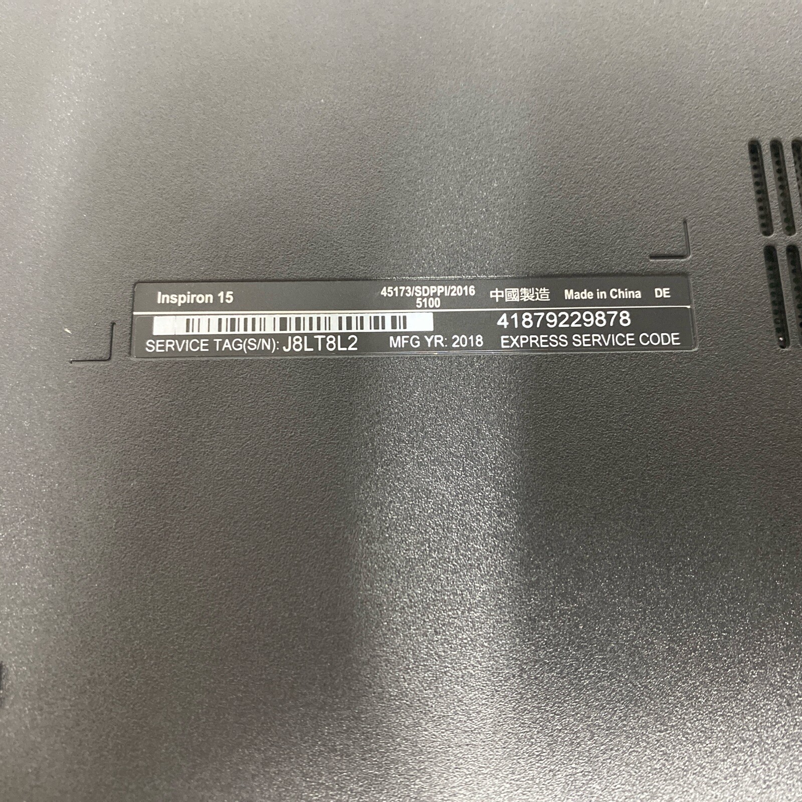 Dell Inspiron 15 3000 475GB HDD 4GB RAM AMD A6-9200 Radeon R4