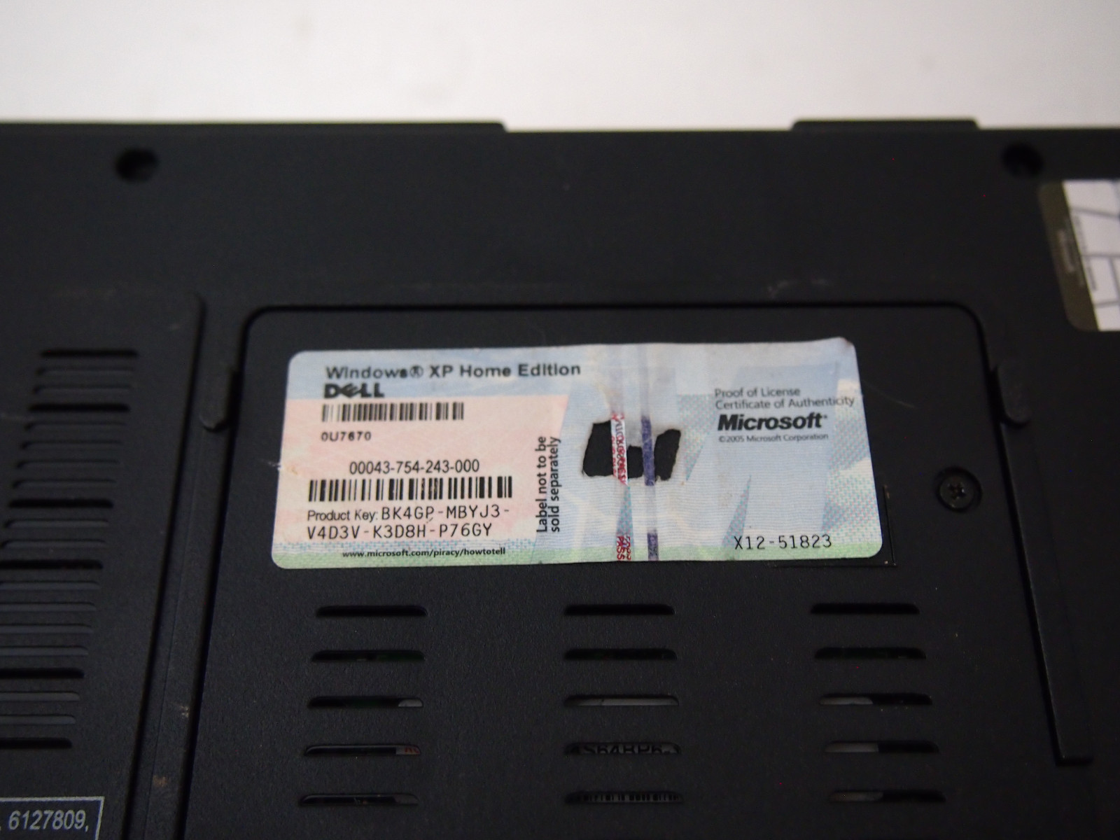 Dell Inspiron Laptop UNKOWN WORKING ORDER NO POWER CORD FOR PARTS