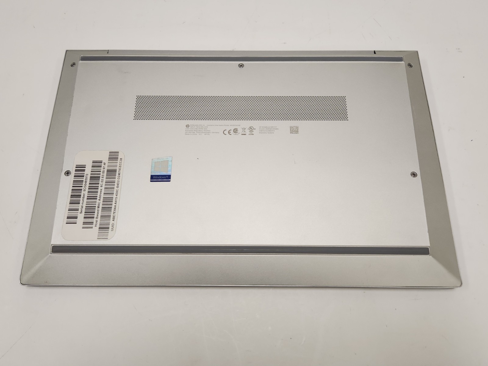 HP EliteBook 845 G7 Laptop Ryzen 5 4650U 2.1Ghz 8GB RAM 512GB SSD W11P + AC
