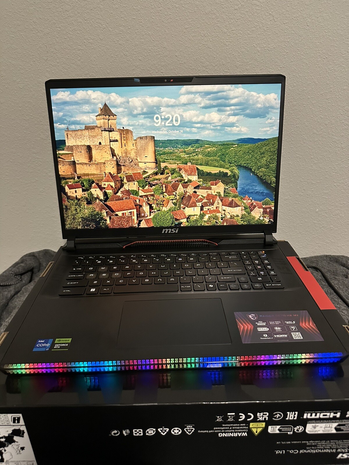 Gaming Laptop Raider GE78HX