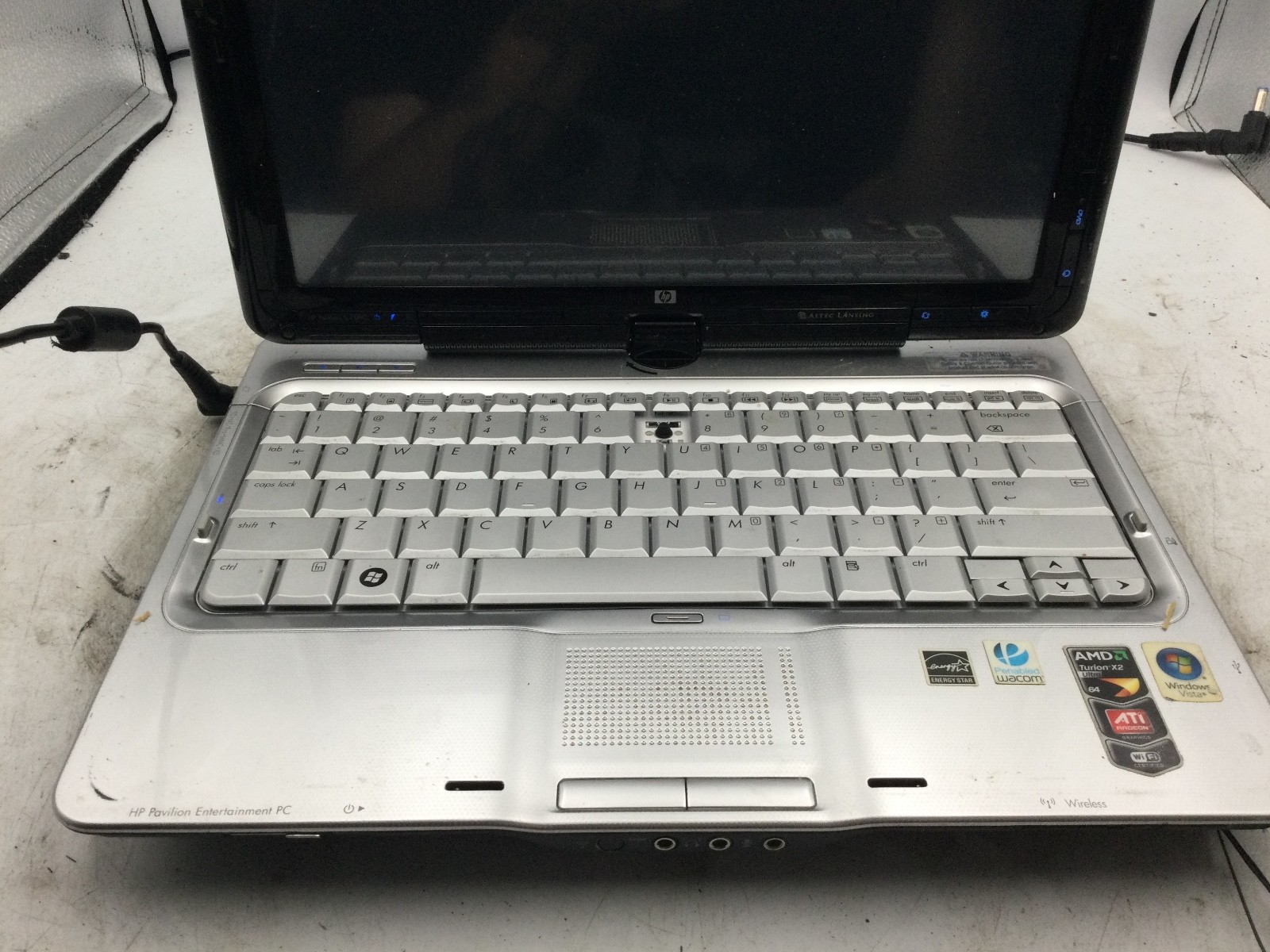 HP PAVILION TX2500 – FOR PARTS – AMD TURION X2 – 4GB RAM – READ DESCRIPTION – BB