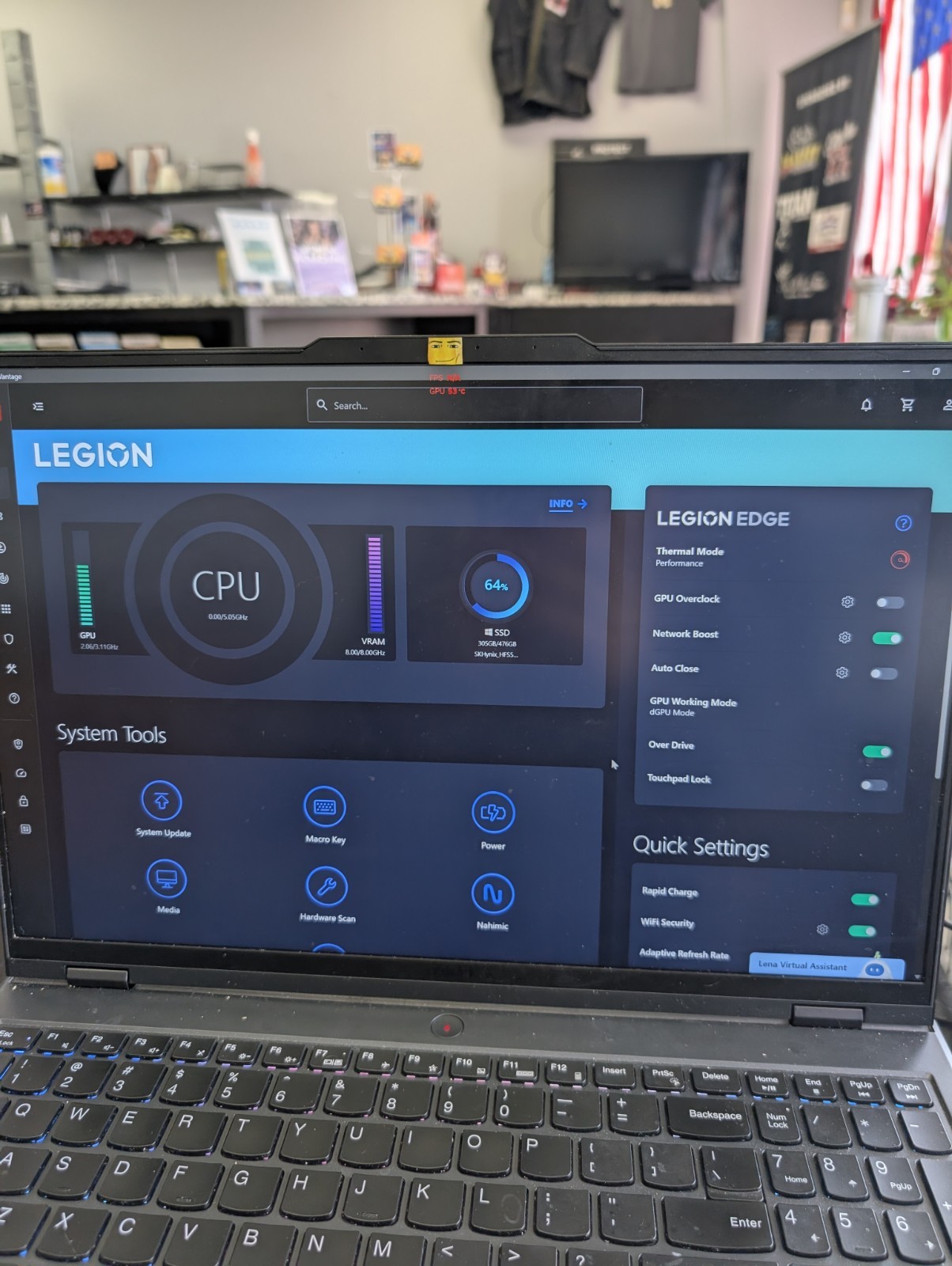 Lenovo Legion Pro 5 16ARX8 Laptop