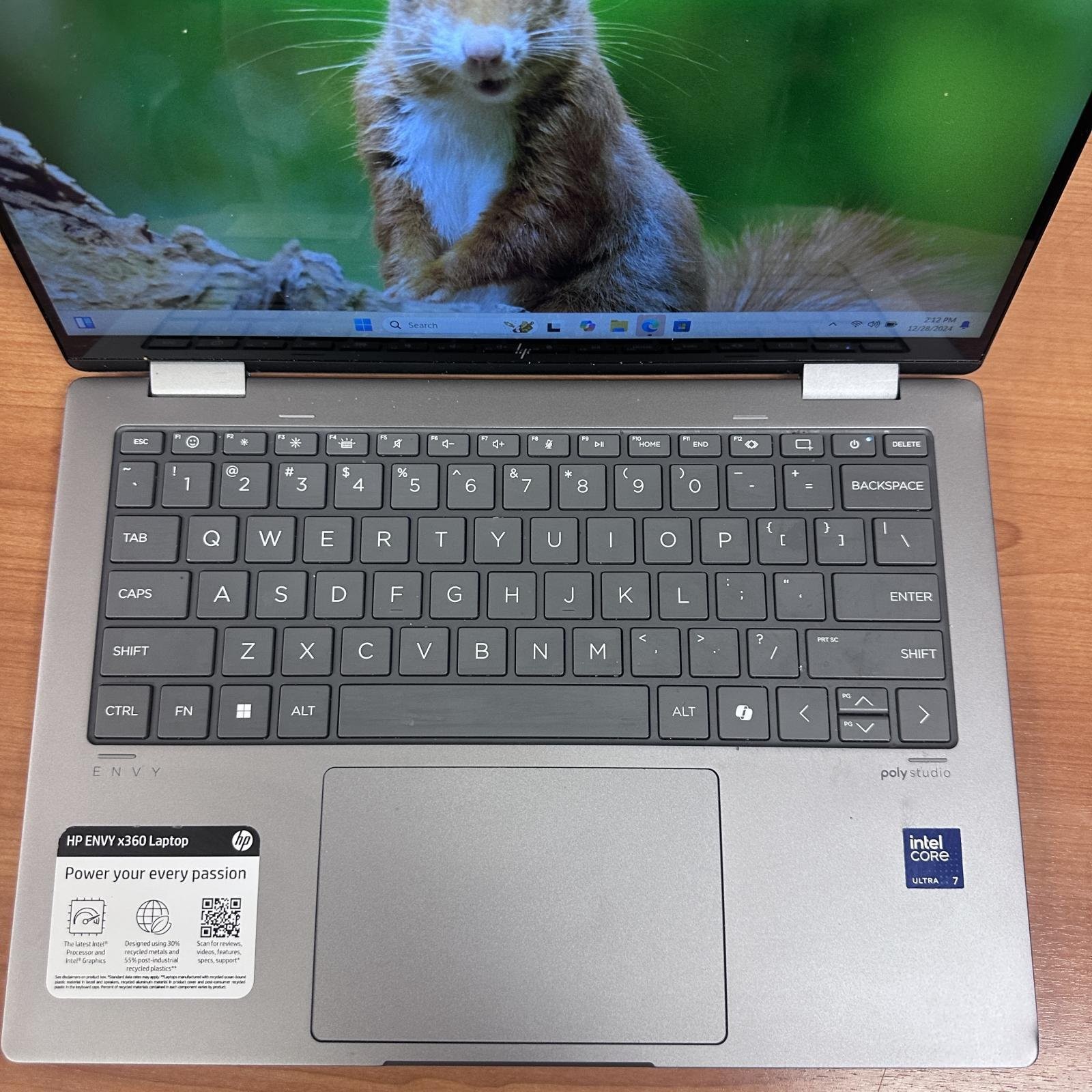 HP – Envy x360 2-in-1 14″ 2K Touch-Screen Laptop, Ultra 7, 16GB, 1TB *READ*
