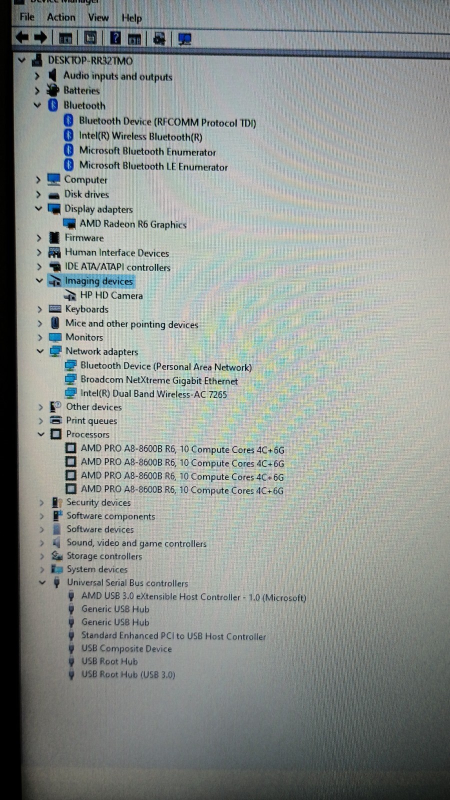 HP mt42.AMD Pro R6(10 Computercores).Radeon.8GB.128GB SSD.14″FHD.W11.Nice