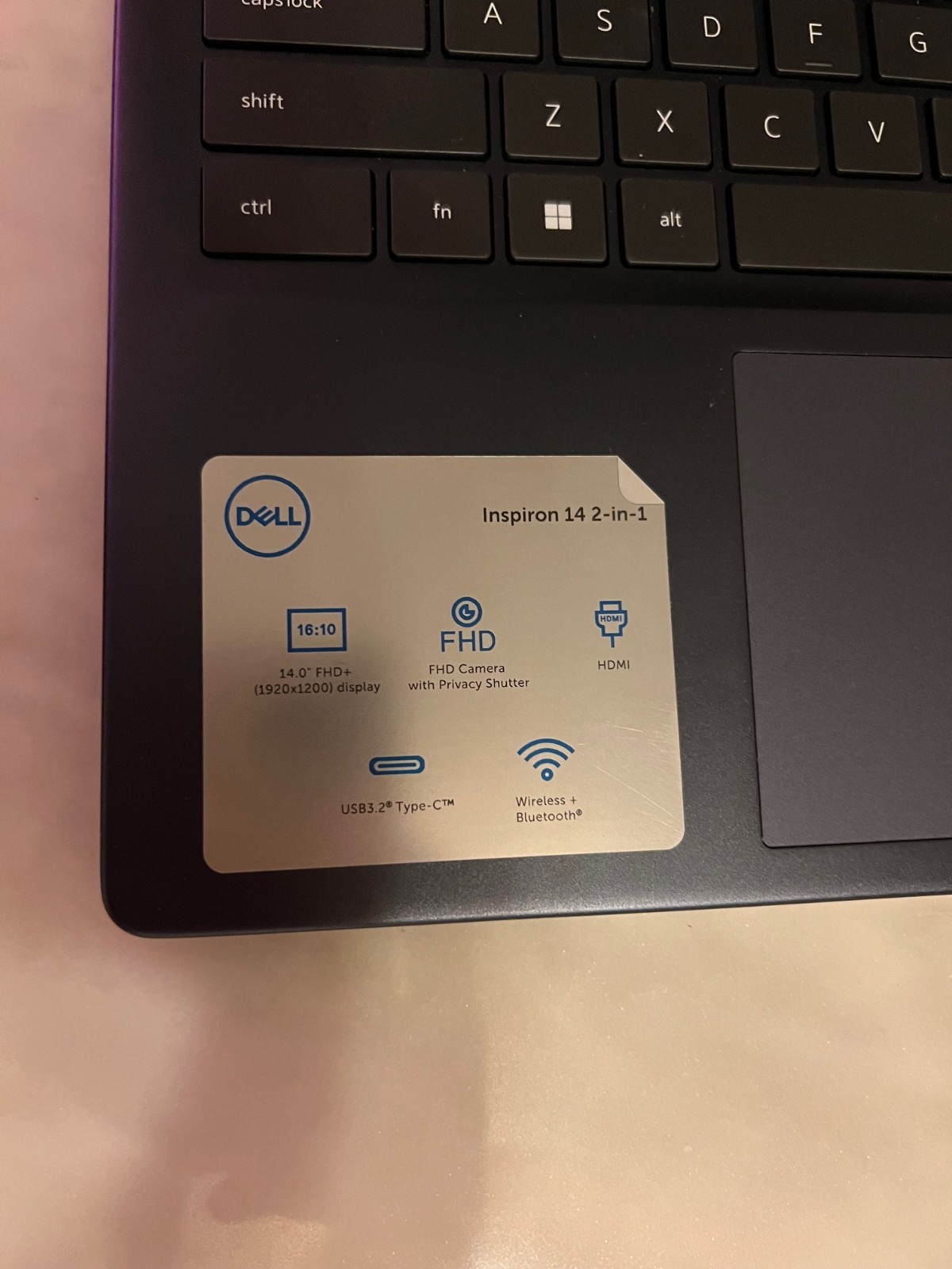 Dell Inspiron 14 2-in-1 14″ IPS LED Touch Screen Laptop – AMD Ryzen 7 with 16GB