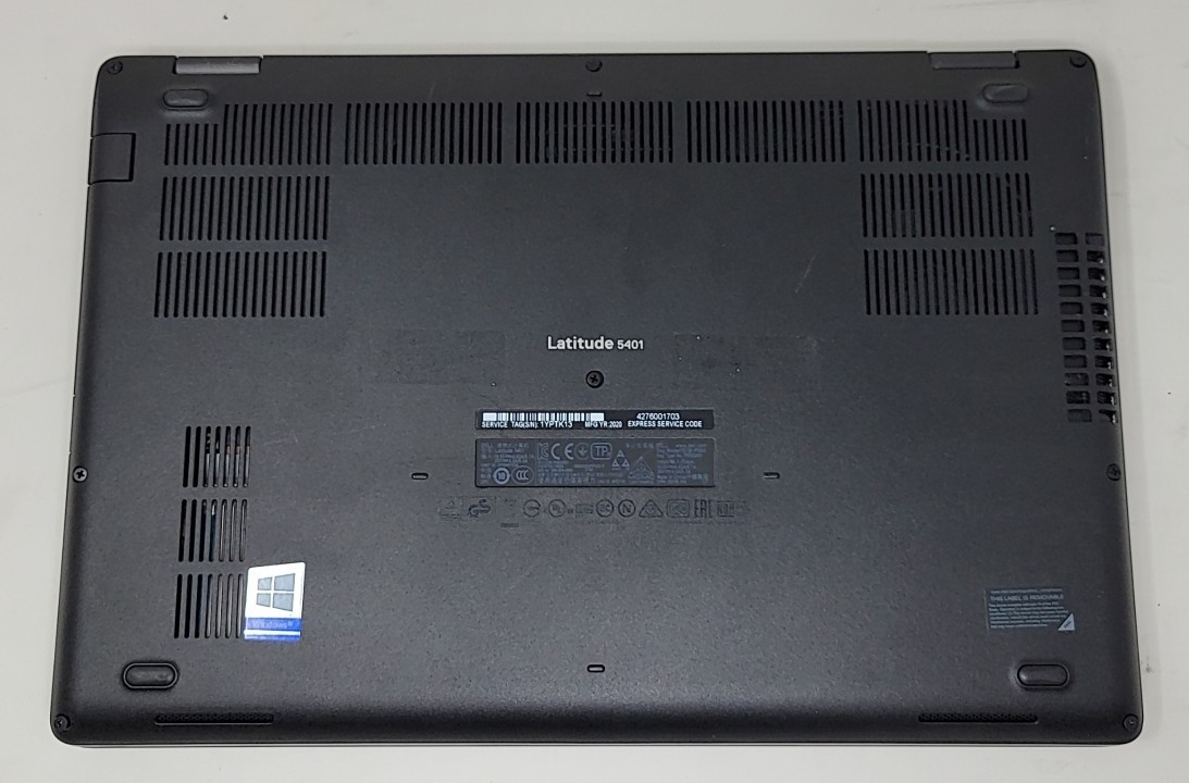DELL latitude 5401 Laptop 9th Gen Intel i5 CPU For Parts or Repair SEE NOTES