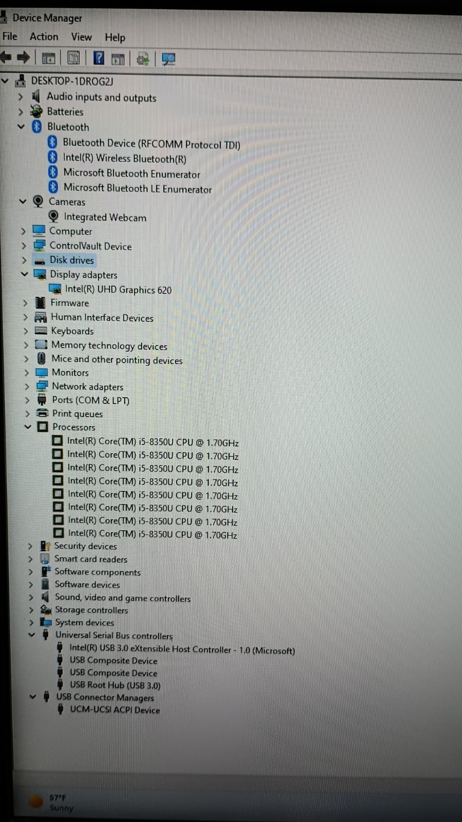 11181 Latitude7490 w/Dell charger.i5-8350U.8GB.128GB NVMe.14″ FHD.W11 Pro. Read!
