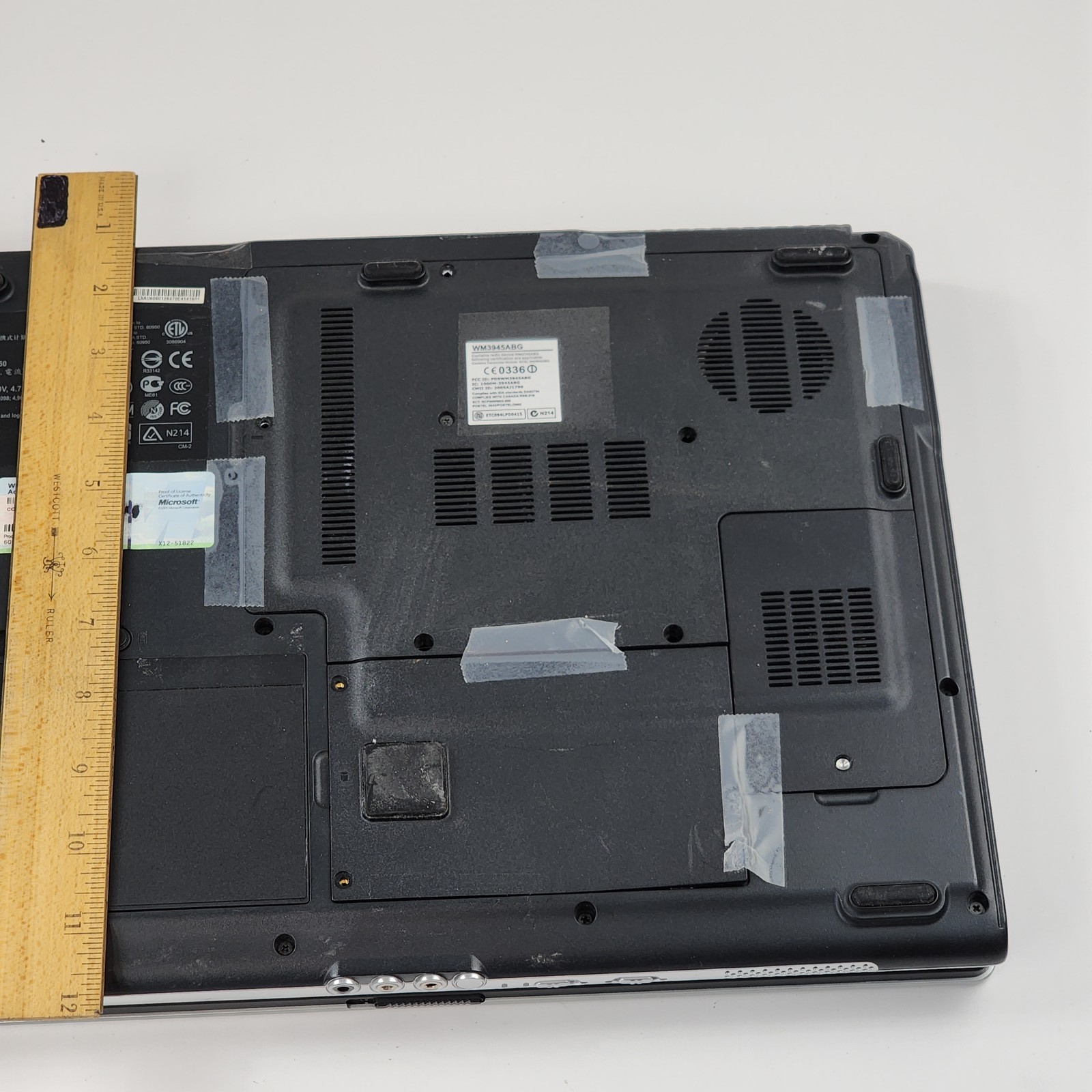 Acer Aspire 5610-4688 Laptop FOR PARTS ONLY 1.6GHz 1.5GB RAM 120GB HDD Win XP