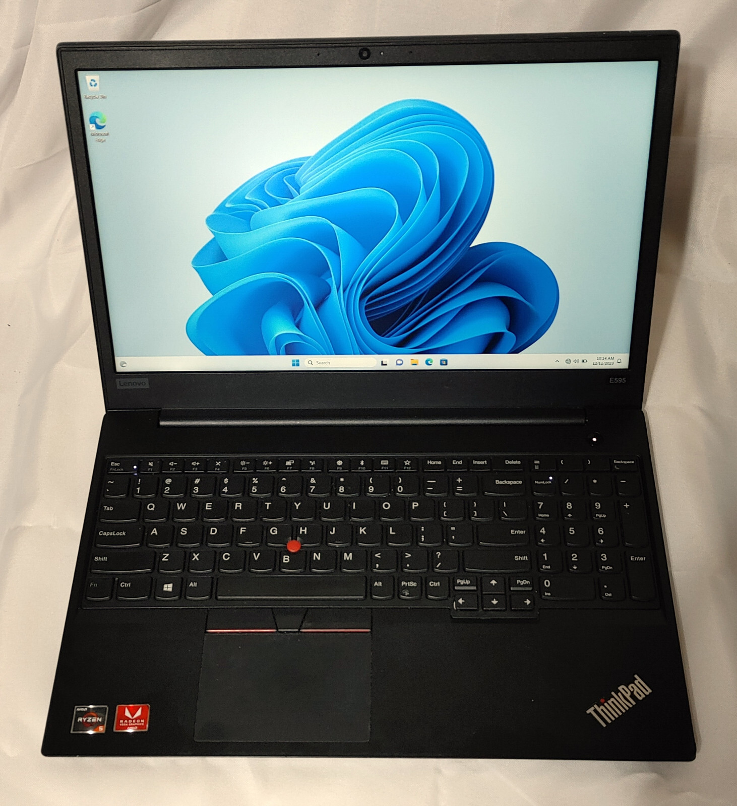 Lenovo E595 15.6″ Ryzen 5 3500U 16GB 512GB SSD. Windows 11 Re-freshed. #1-1