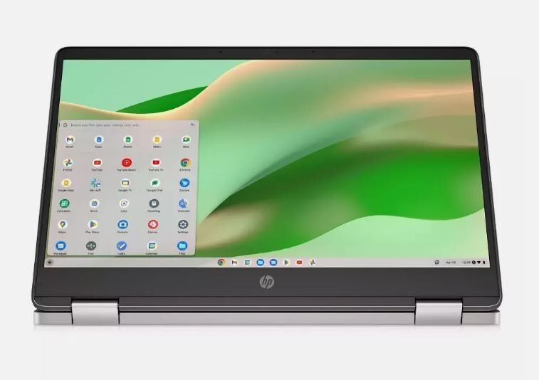 HP CHROMEBOOK x360 14″ CONVERTIBLE 2-in-1 – 64GB eMMC, INTEL 1.1GHz, 4GB RAM NEW