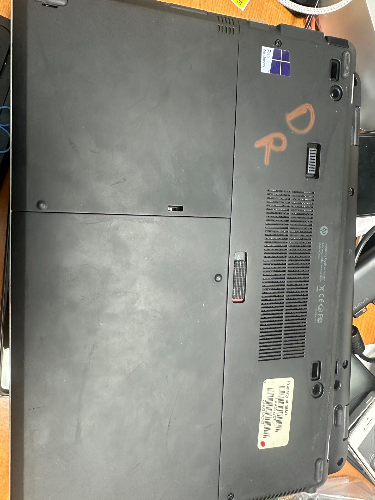 Lot! (2) hp EliteBook Folio 9470m i5-3437U 1.90 4GB Ram No SSD/OS/Batt Laptops