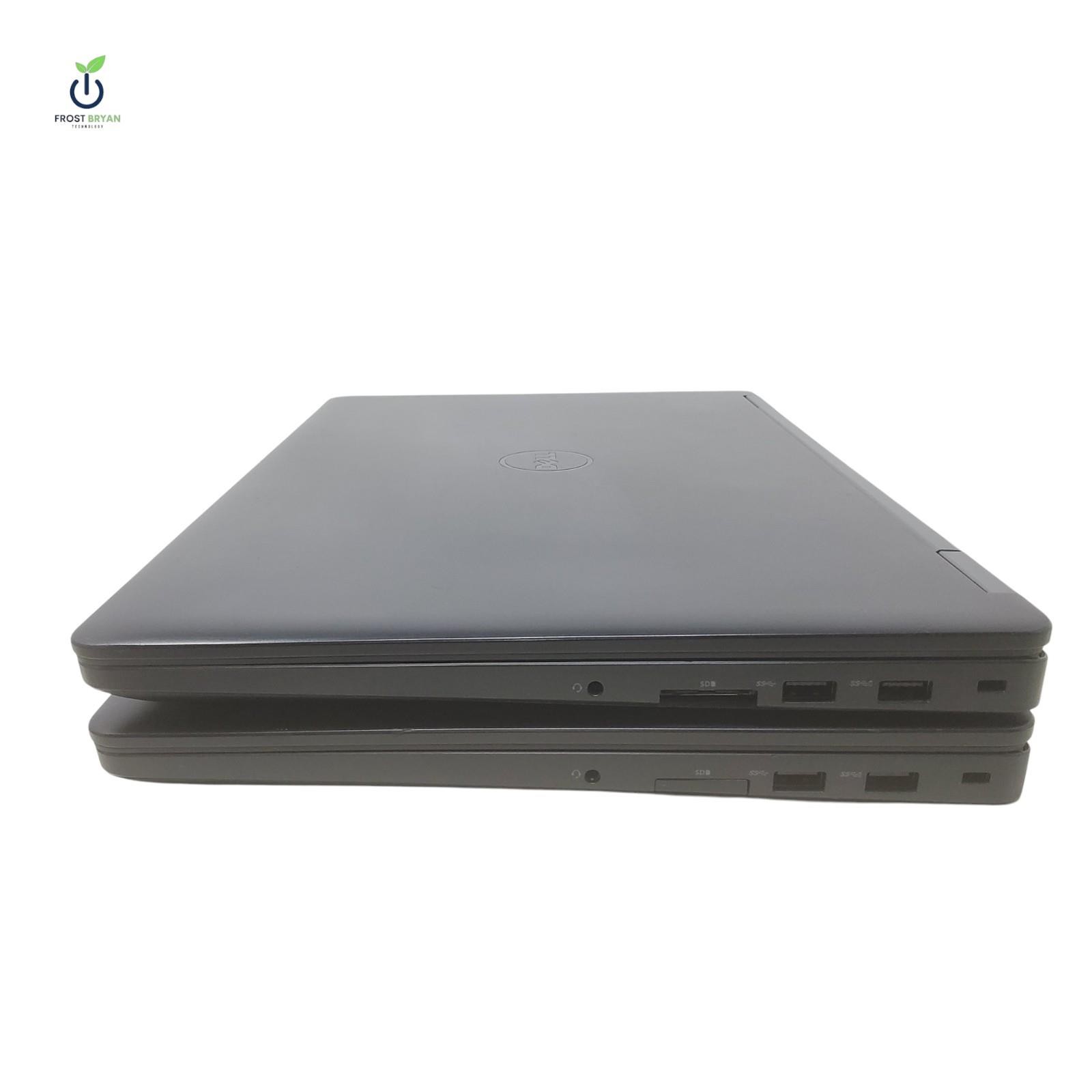 Lot of 2 Dell Latitude E5570 Laptops i5-i7 6th Gen 8/16GB NO OS Grade C [READ]