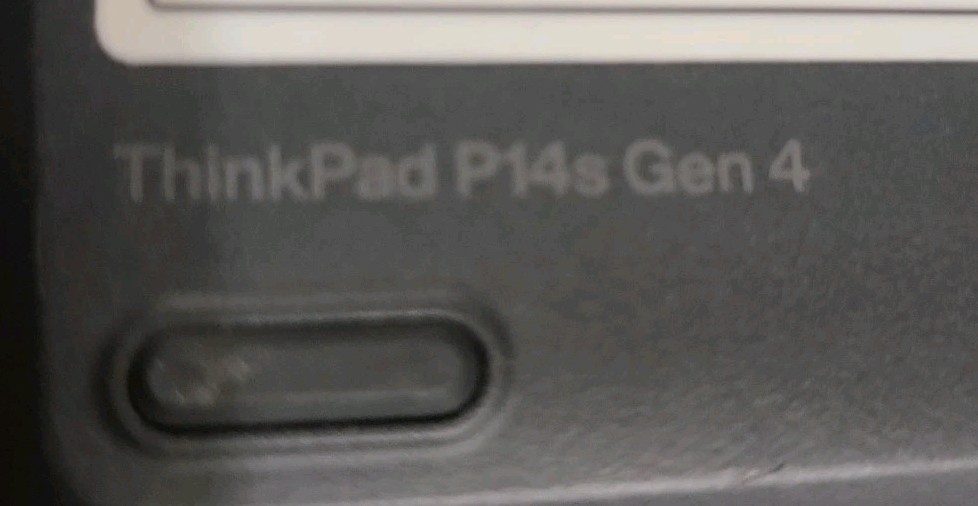 Lenovo Thinkpad P14s Gen 4 i7-1360P 16GB RAM 512GB NVMe NVIDIA RTX™ A500 4GB