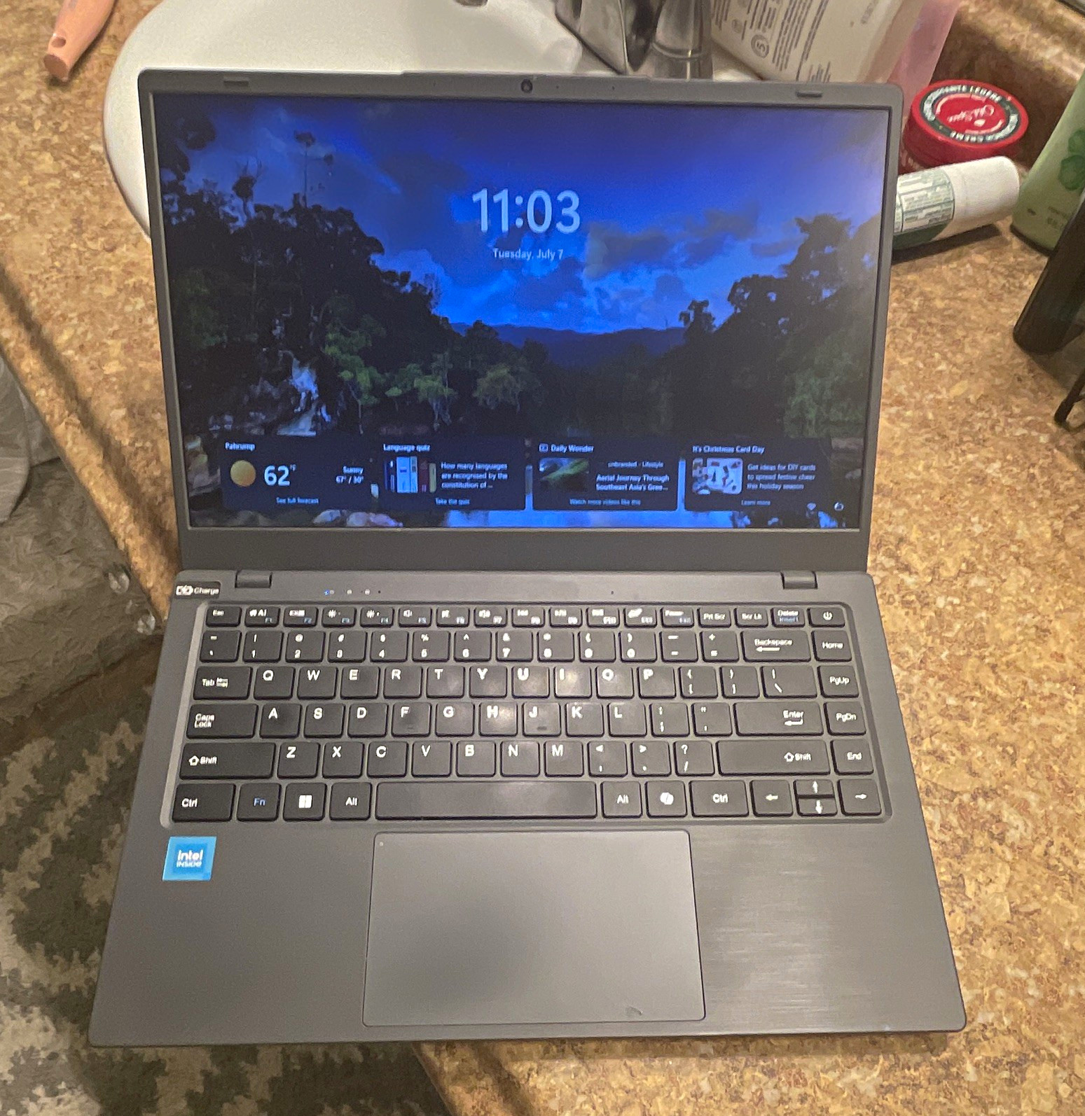 EVOO EVC156-1 15.6″ FHD Celeron N5095 8GB 119GB SSD Win11 Black