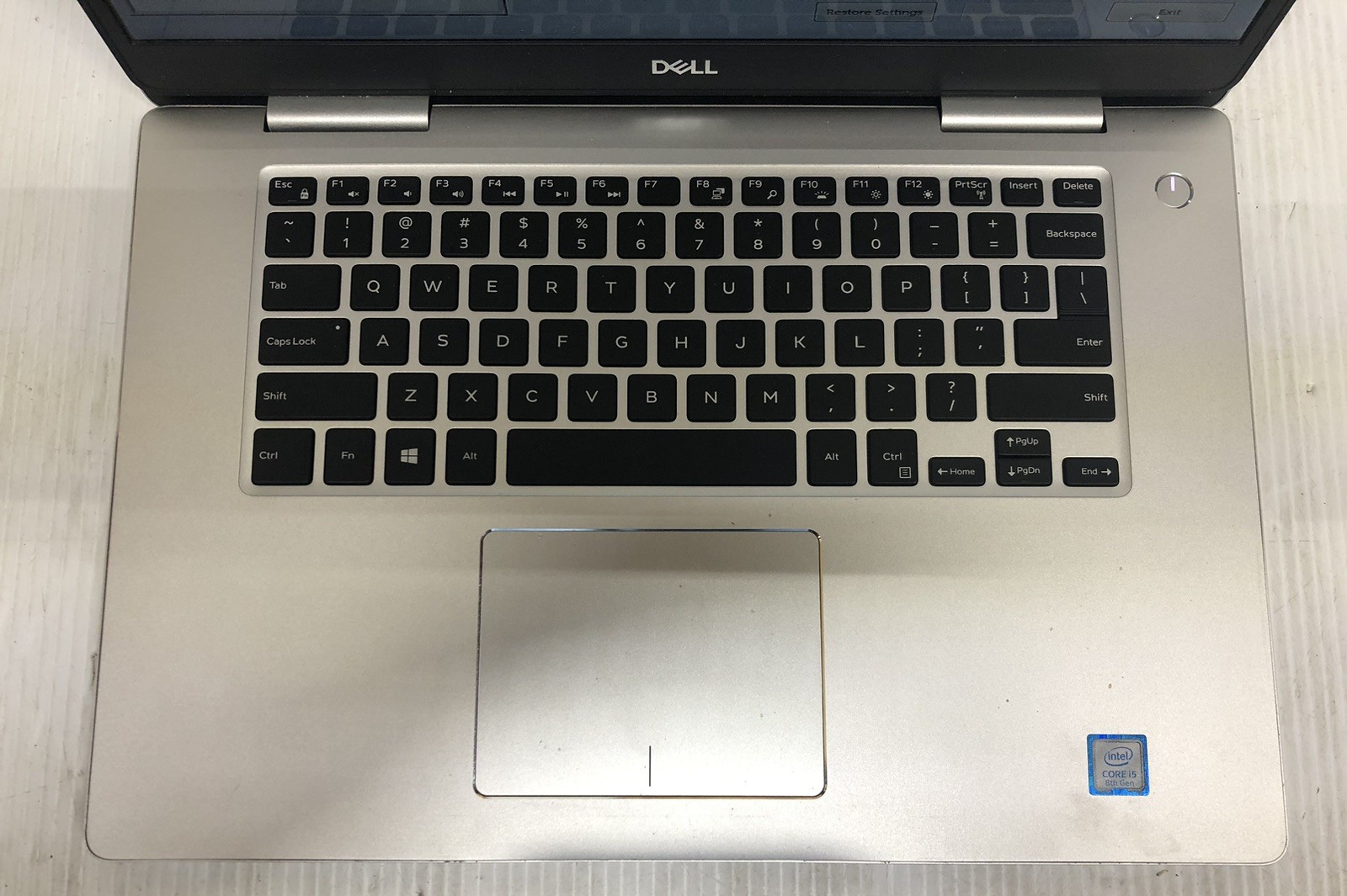 Dell Inspiron 7570 Laptop | Intel i5-8250U | 8GB RAM | NO OS/SSD – Boots to Bios