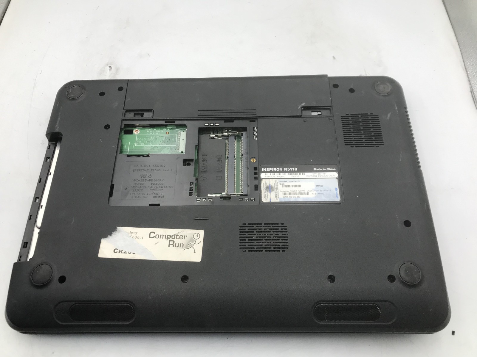 DELL INSPIRON N5110 – FOR PARTS/REPAIR – INTEL I3 2ND GEN – NO RAM -READ DESC-BB