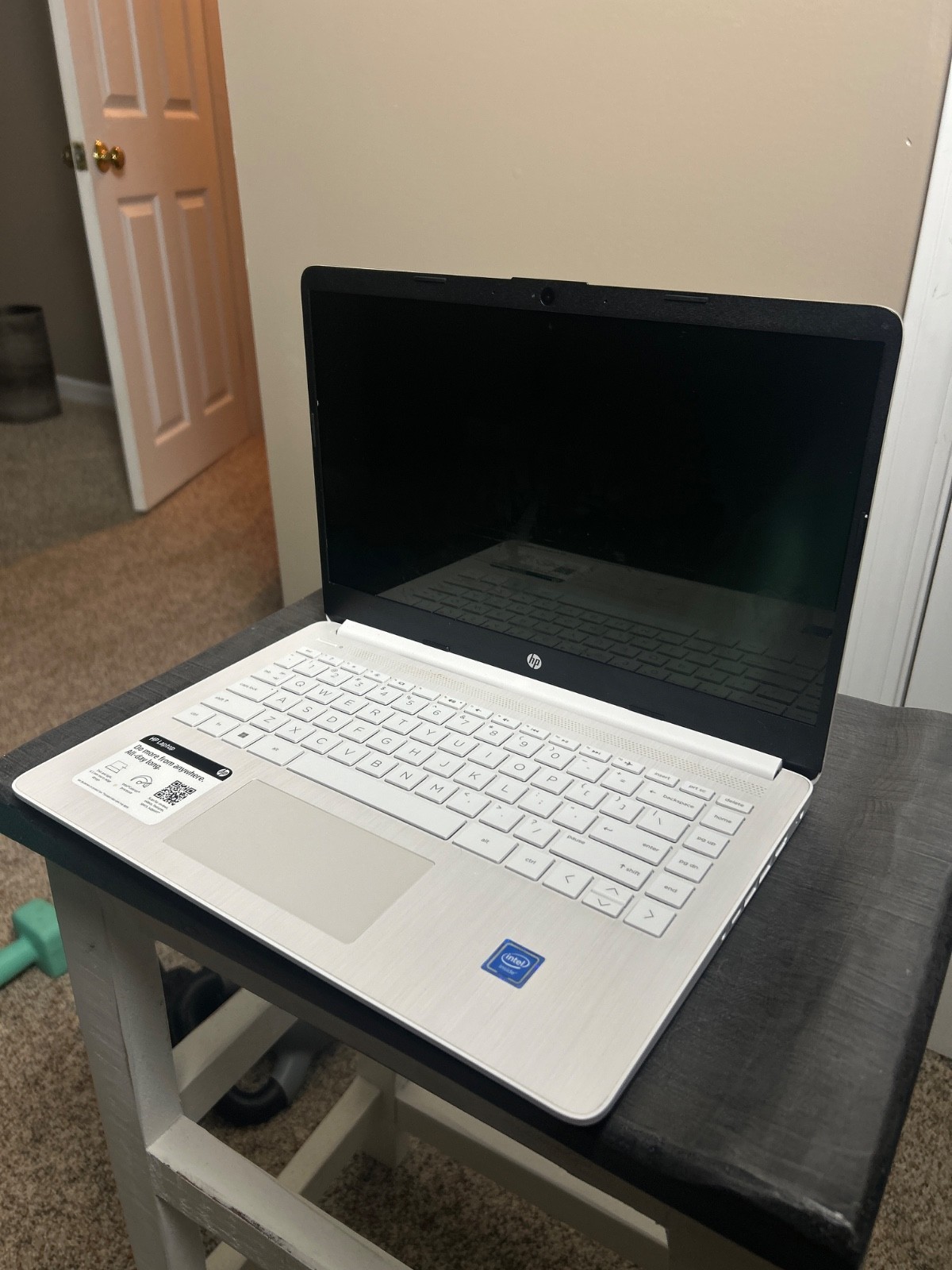 HP 14DQ0052DX 14″ (64 GB, SSD, Intel Celeron N, 1.10 GHz, 4 GB) Laptop -…