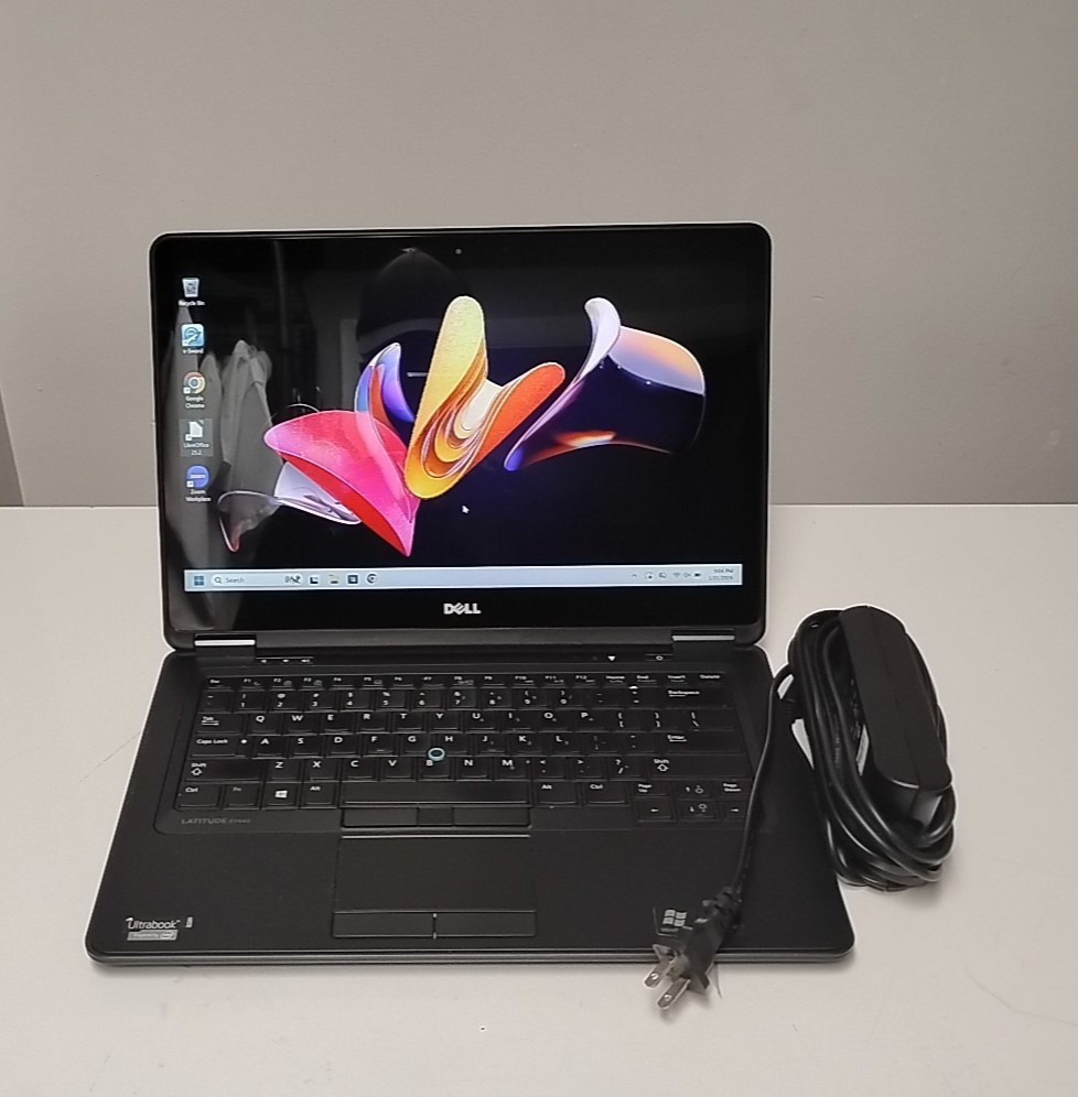 Dell Latitude E7440 Core i7-4600U @ 2.10GHz 256 GB SSD 8GB RAM Win 11 Pro Touch