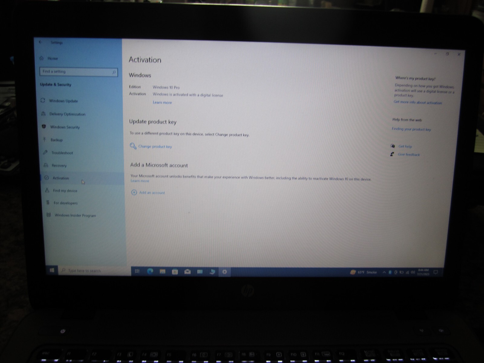 HP EliteBook 840 G2 Laptop Core i5 2.2 GHz 8GB RAM 256GB SSD Win 10 Pro