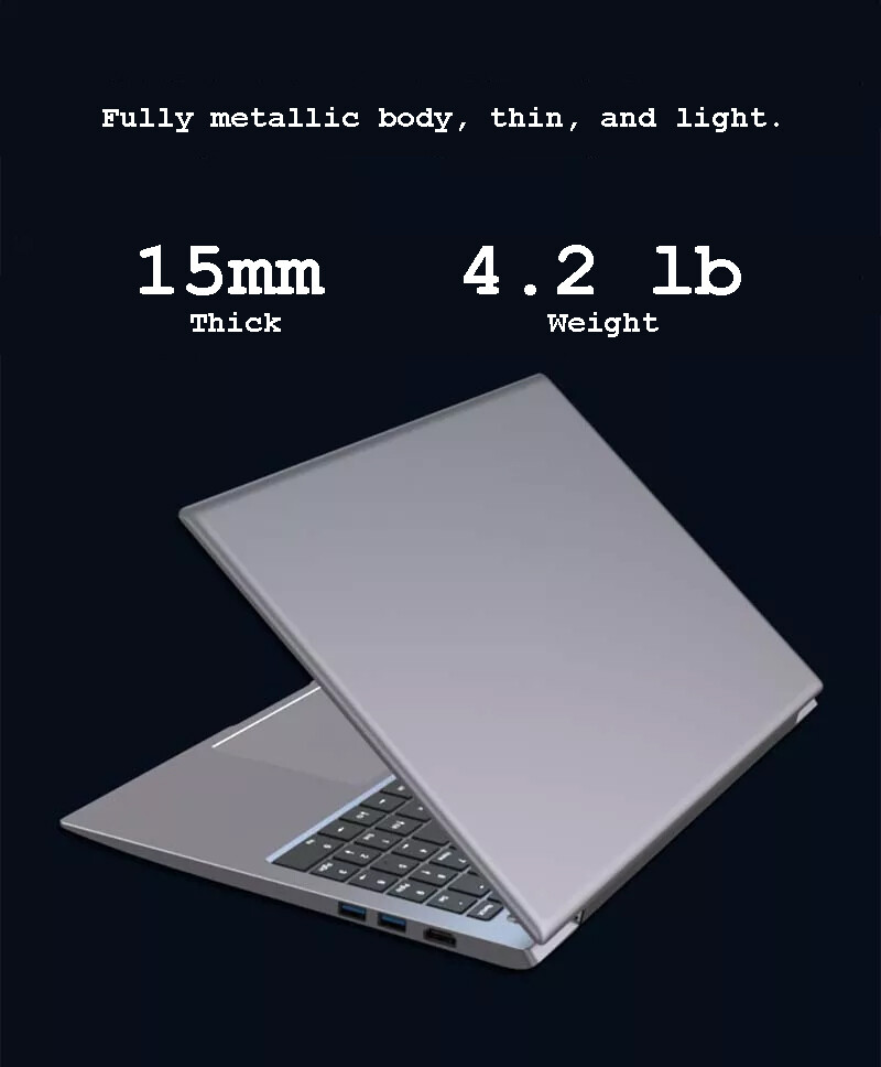 NEW NetFu 15.6″ FHD IPS Laptop, 12th Gen Core i7 CPU, Iris Xe GPU